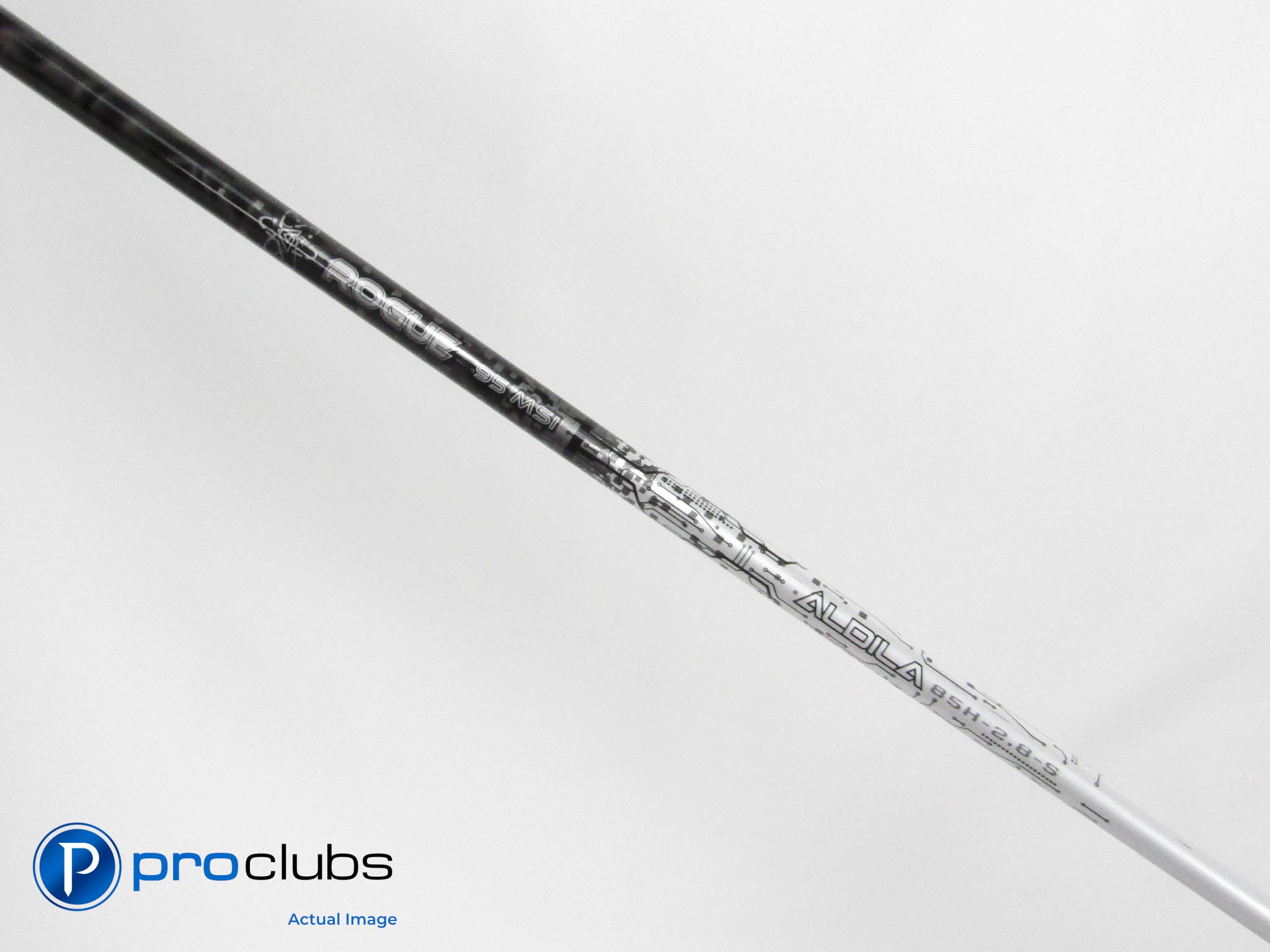 New! Aldila Rogue Black 95 MSI 85H Stiff Flex Hybrid Shaft .370