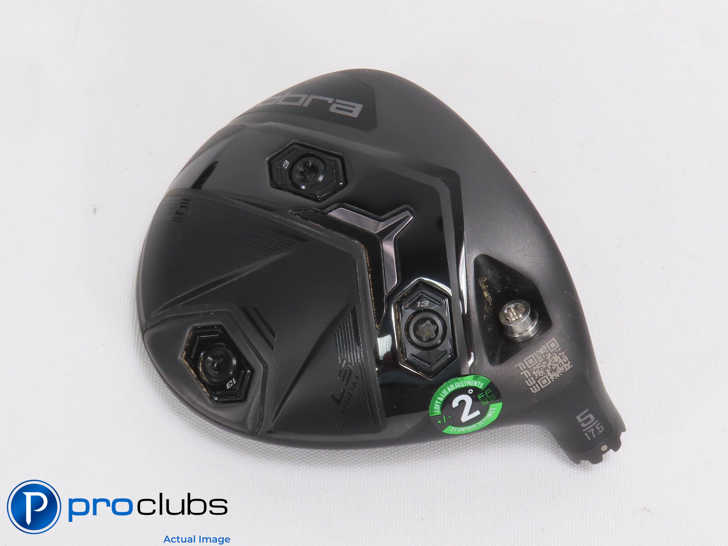 Excellent! Cobra DS-Adapt LS Titanium 17.5* 5 Wood - Head Only - 473659