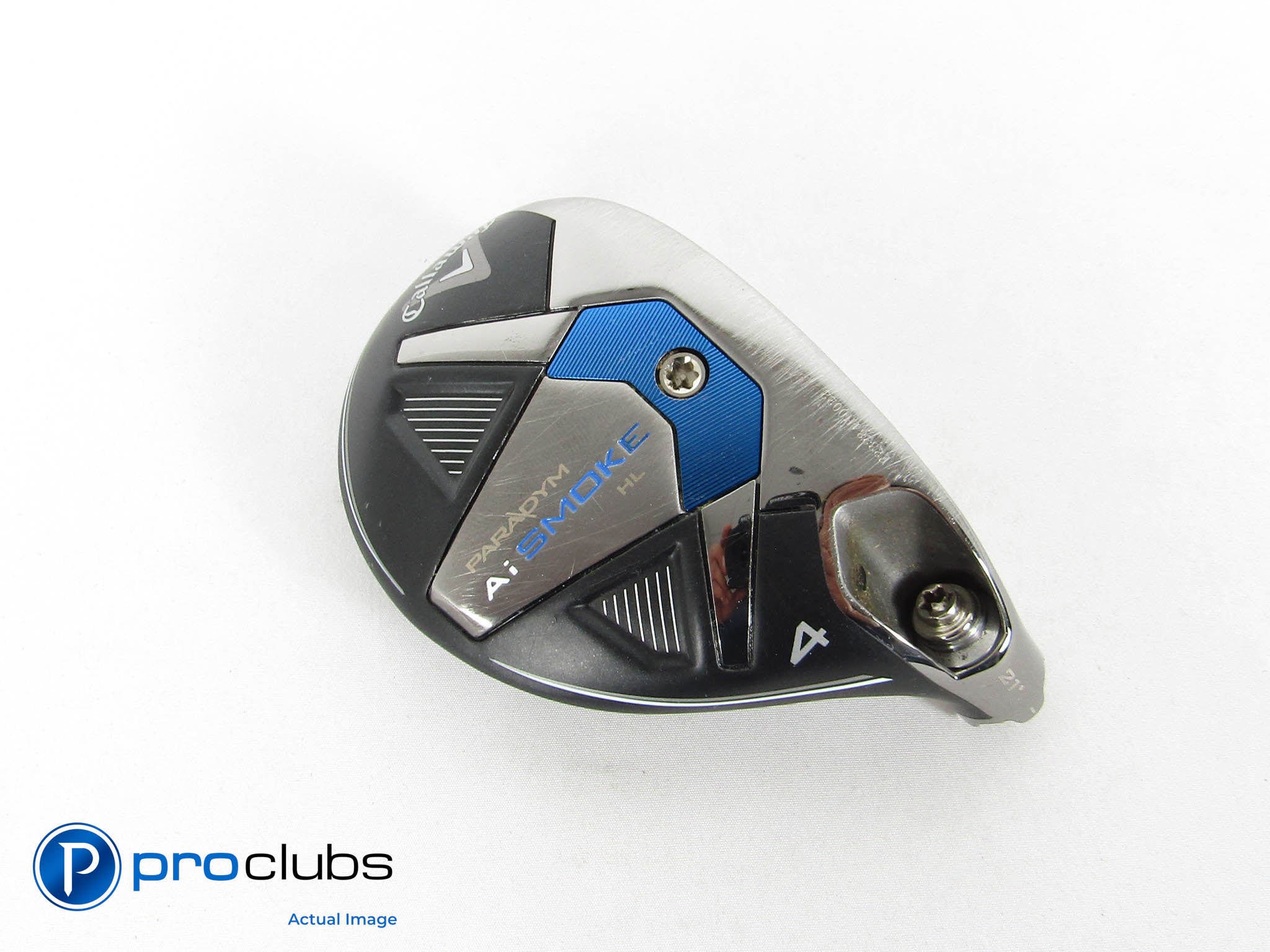 Nice! Callaway PARADYM Ai Smoke HL 21* 4 Hybrid - Head Only - 432094
