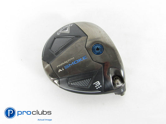 Nice! Callaway PARADYM Ai Smoke Triple Diamond 15* 3 Wood - Head Only - 430867