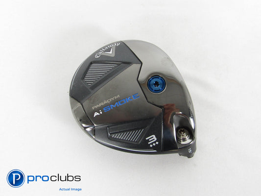 Nice! Callaway PARADYM Ai Smoke Triple Diamond 15* 3 Wood - Head Only - 431353