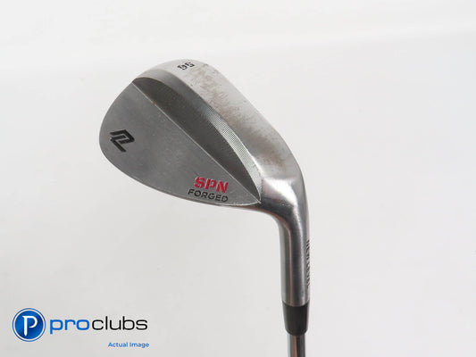 Nice! New Level SPN Forged Raw 56* Wedge - KBS HI-Rev 2.0 Stiff Steel - 328212