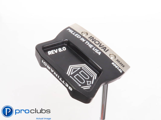 Bettinardi INOVAI REV 8.0 303SS 6061AL 34" PUTTER Milled In The USA 432432