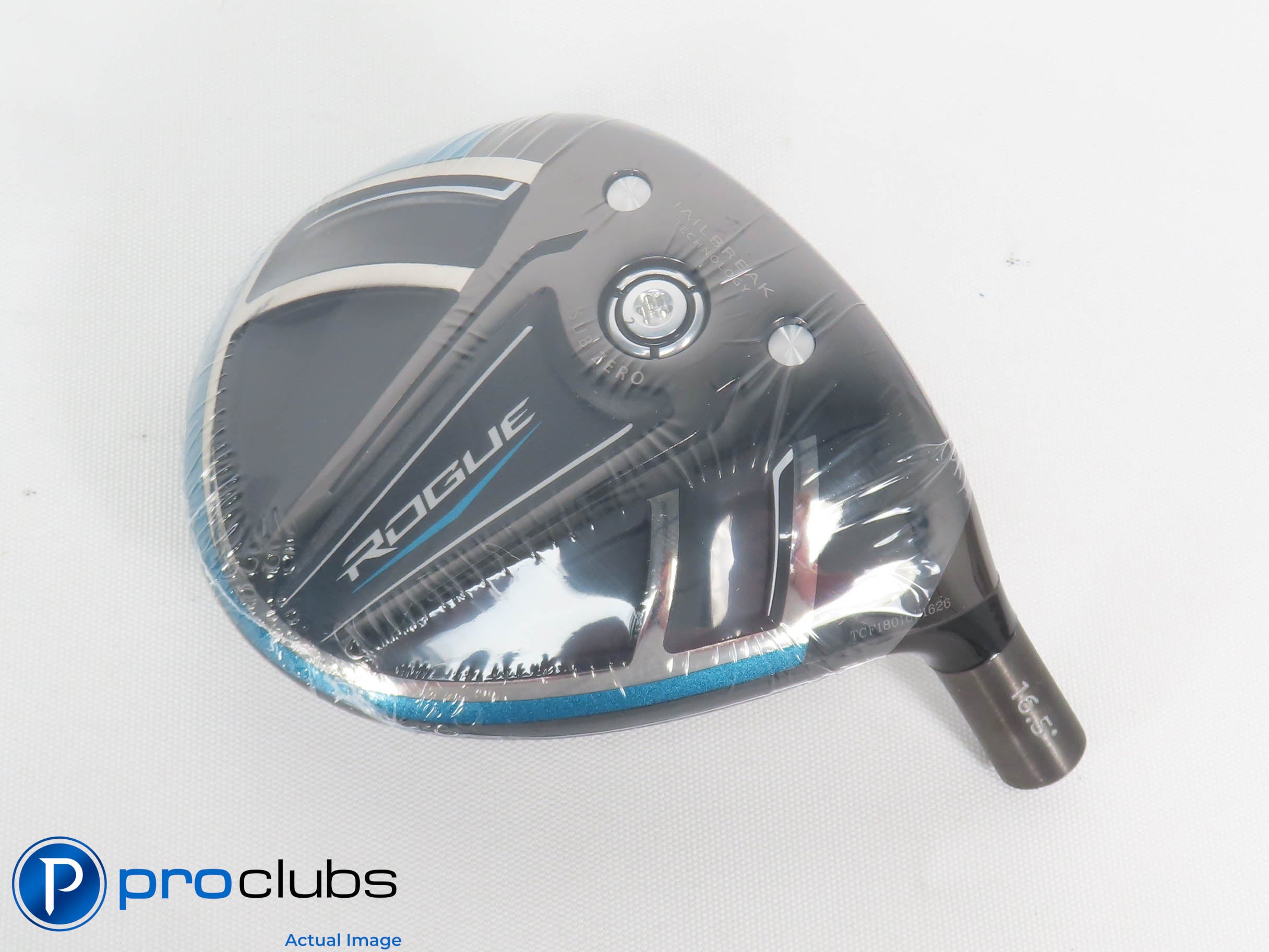 New! Tour Issue Callaway Rogue SUB ZERO HL 16.5* 3 Wood - Head Only - 469978