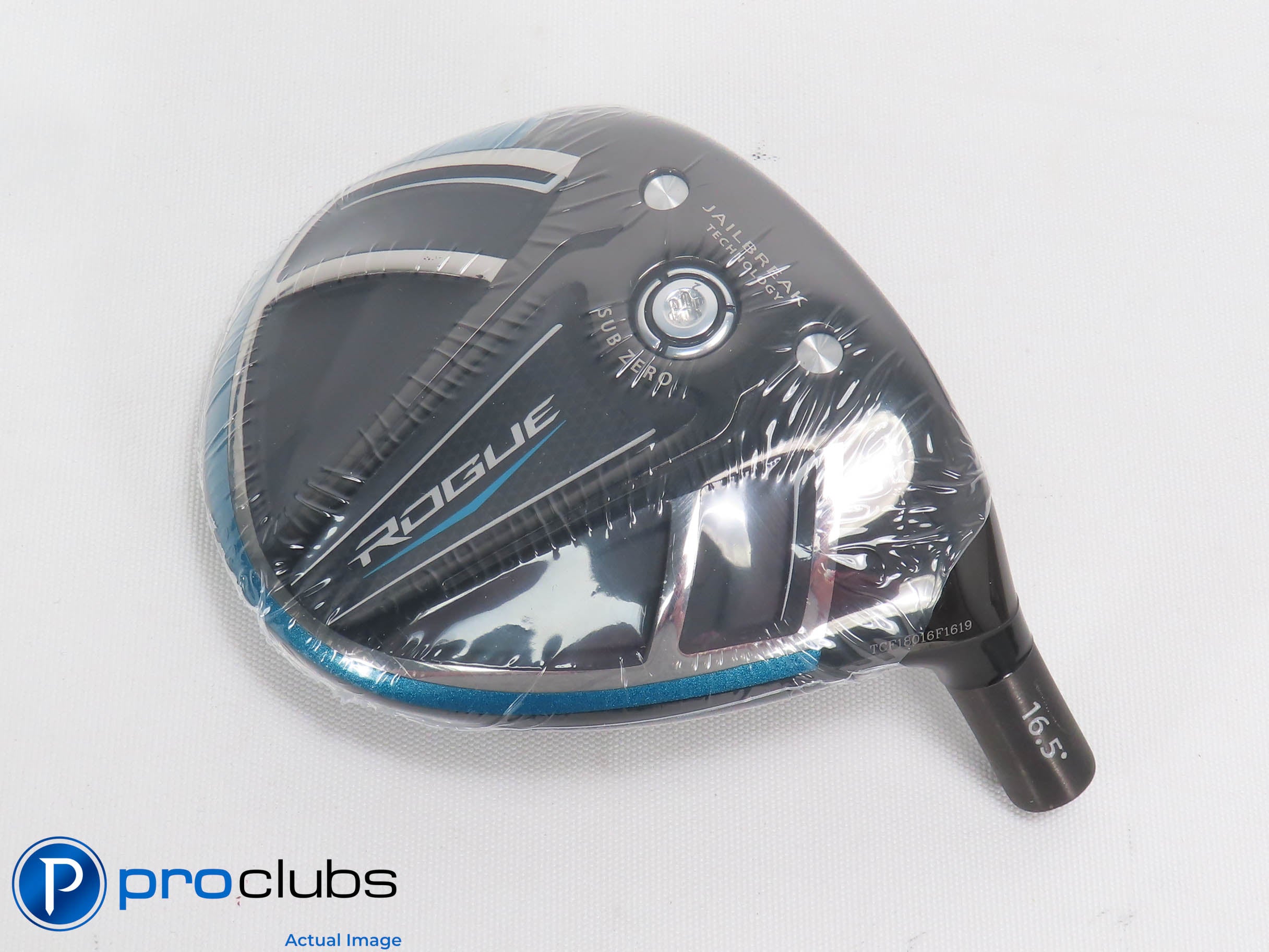 New! Tour Issue Callaway Rogue SUB ZERO HL 16.5* 3 Wood - Head Only - 469969