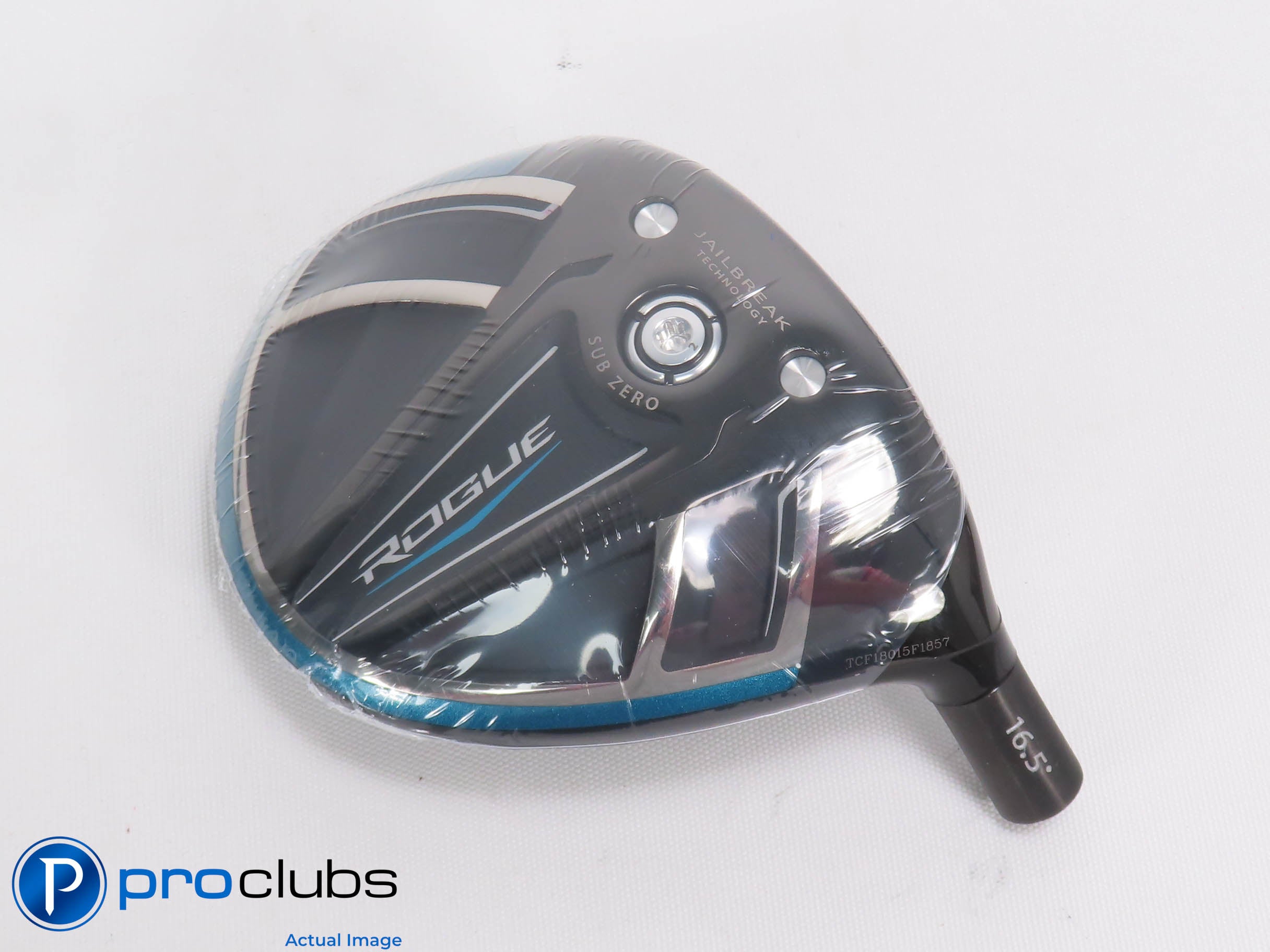 New! Tour Issue Callaway Rogue SUB ZERO HL 16.5* 3 Wood - Head Only - 469996