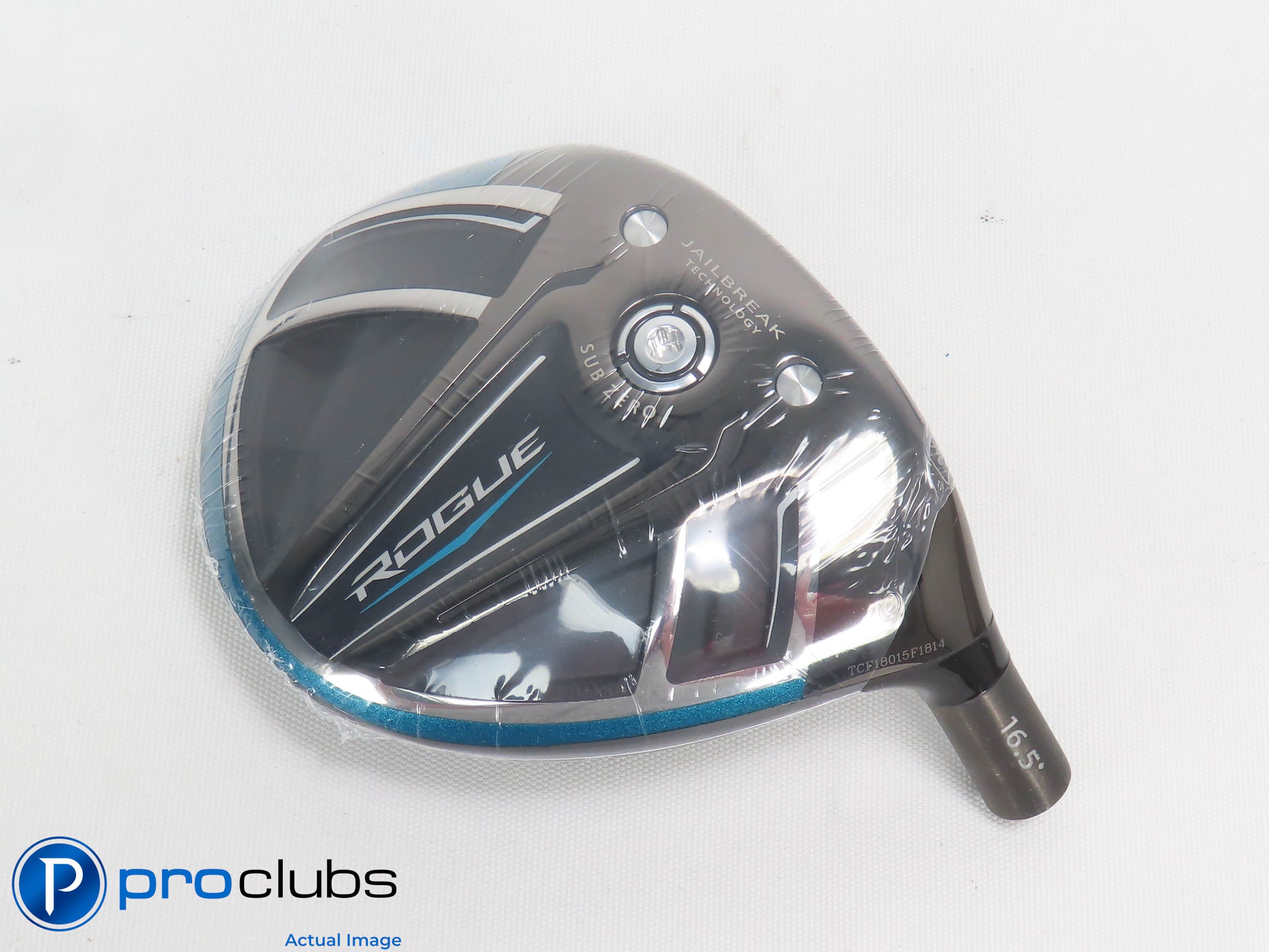 New! Tour Issue Callaway Rogue SUB ZERO HL 16.5* 3 Wood - Head Only - 469936