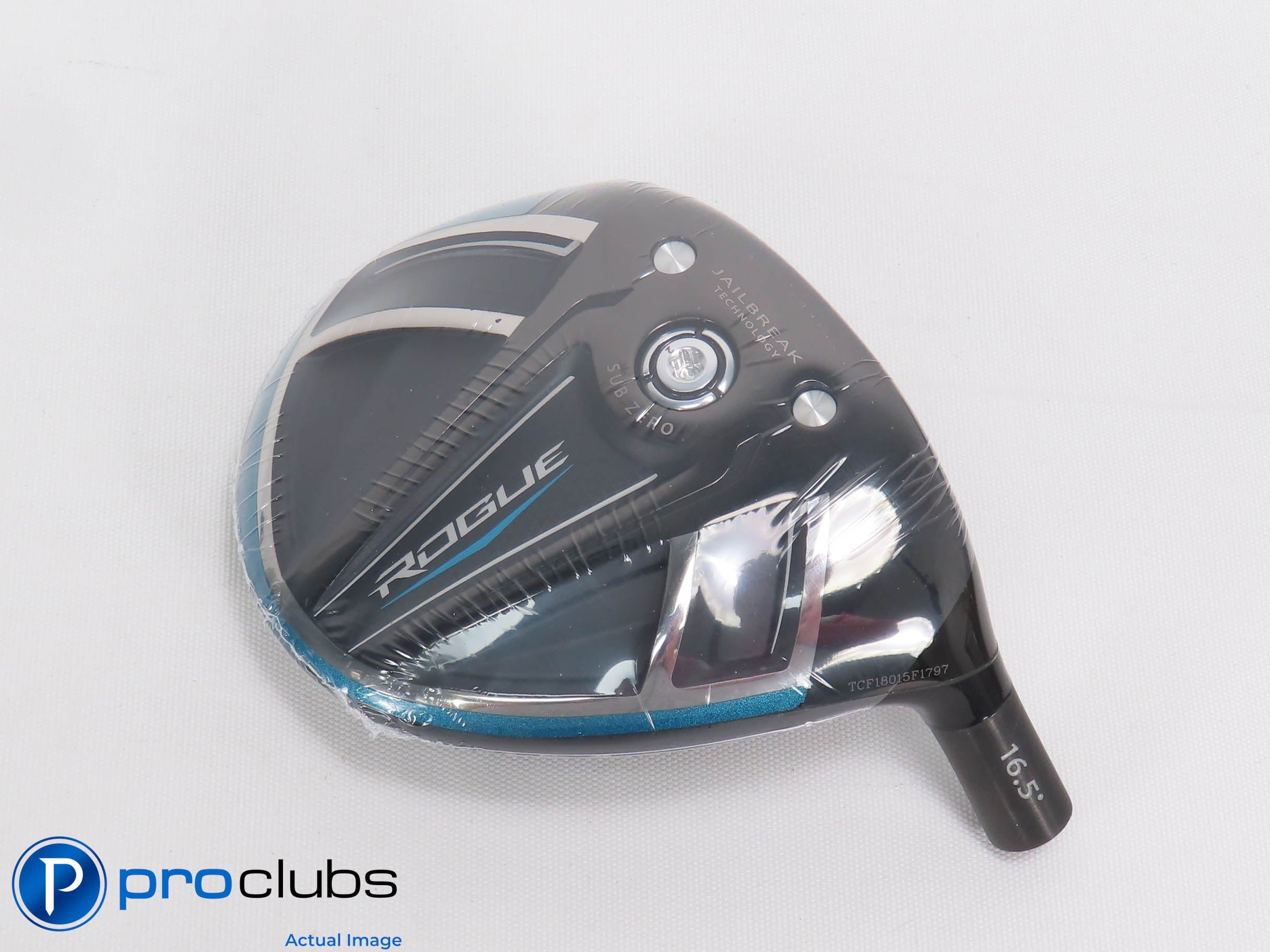 New! Tour Issue Callaway Rogue SUB ZERO HL 16.5* 3 Wood - Head Only - 469995