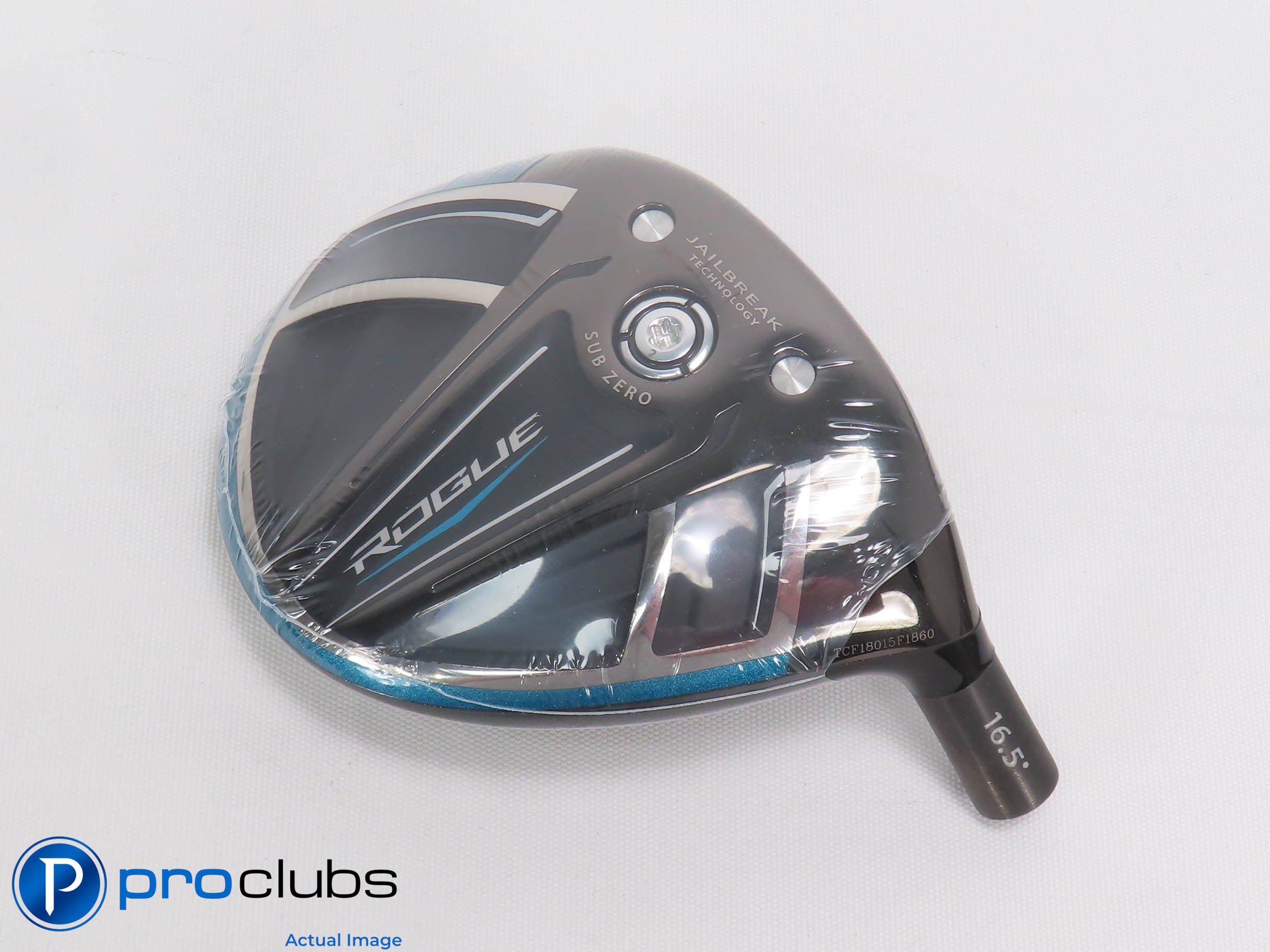 New! Tour Issue Callaway Rogue SUB ZERO HL 16.5* 3 Wood - Head Only - 469968