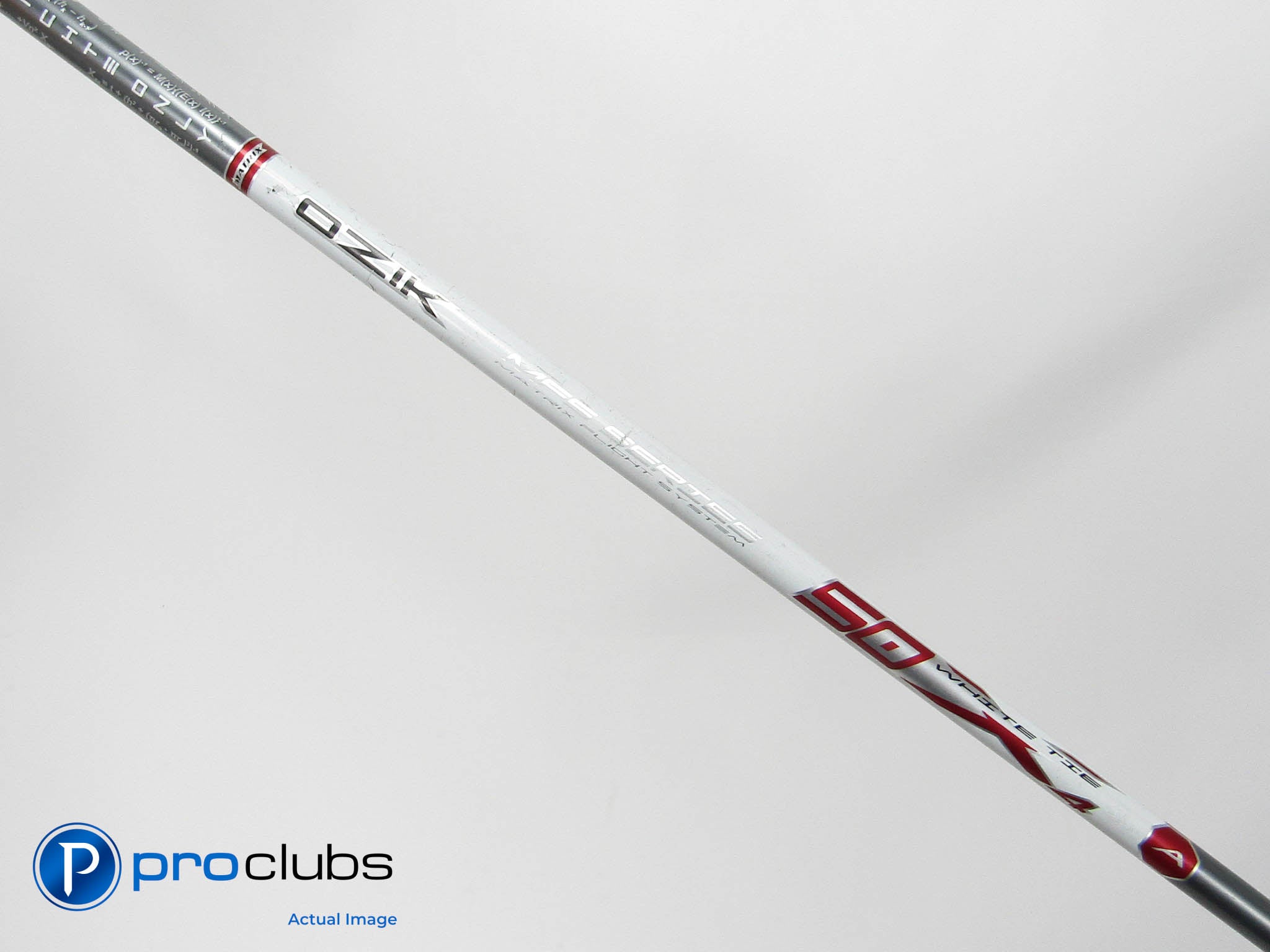 Matrix Ozik White Tie X4 50 Senior Flex Fairway Shaft + TaylorMade Tip 470199