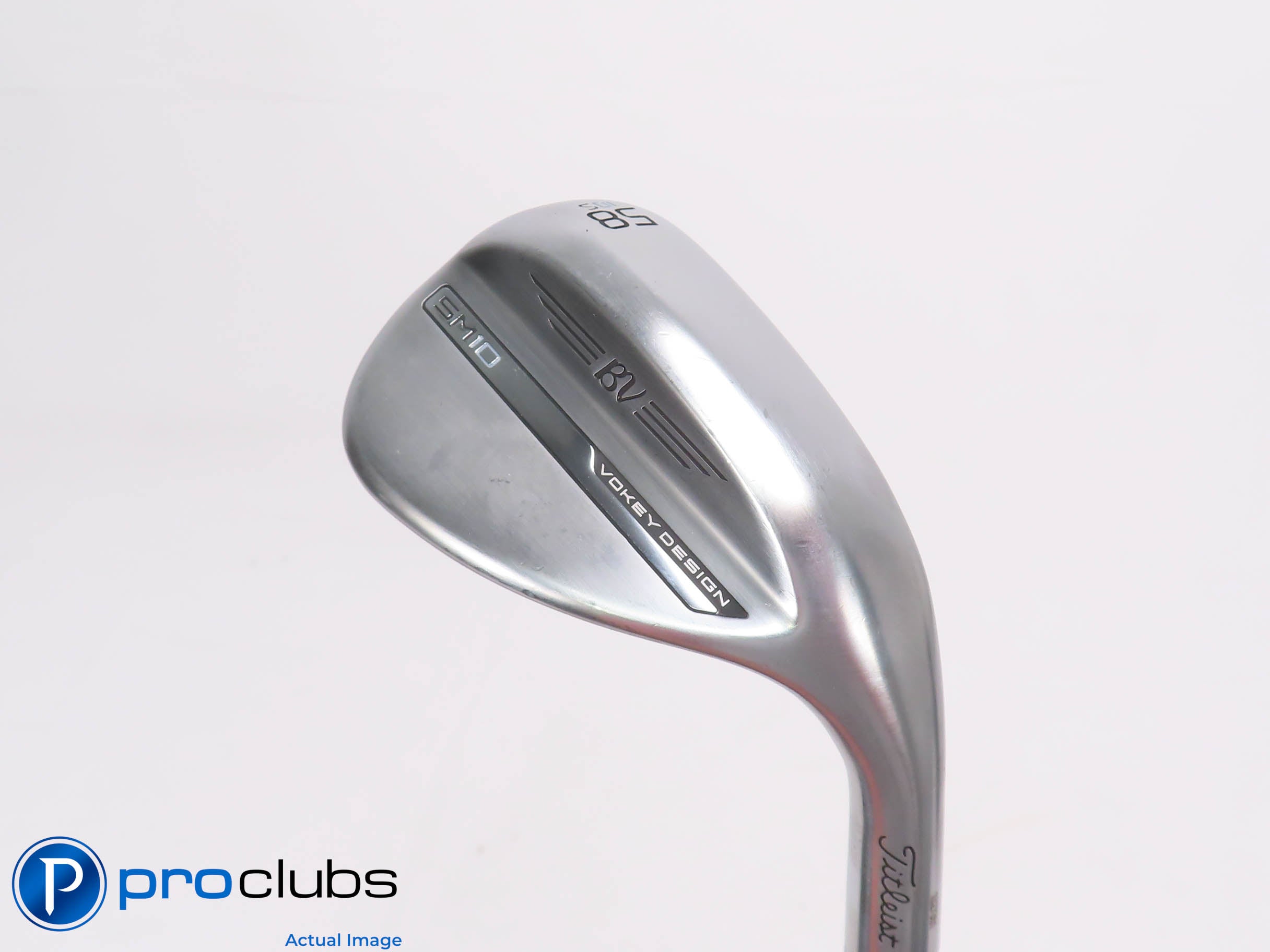 Excellent! Titleist Vokey SM10 58*(10*) Wedge S-Grind - Vokey Wedge Flex #470197