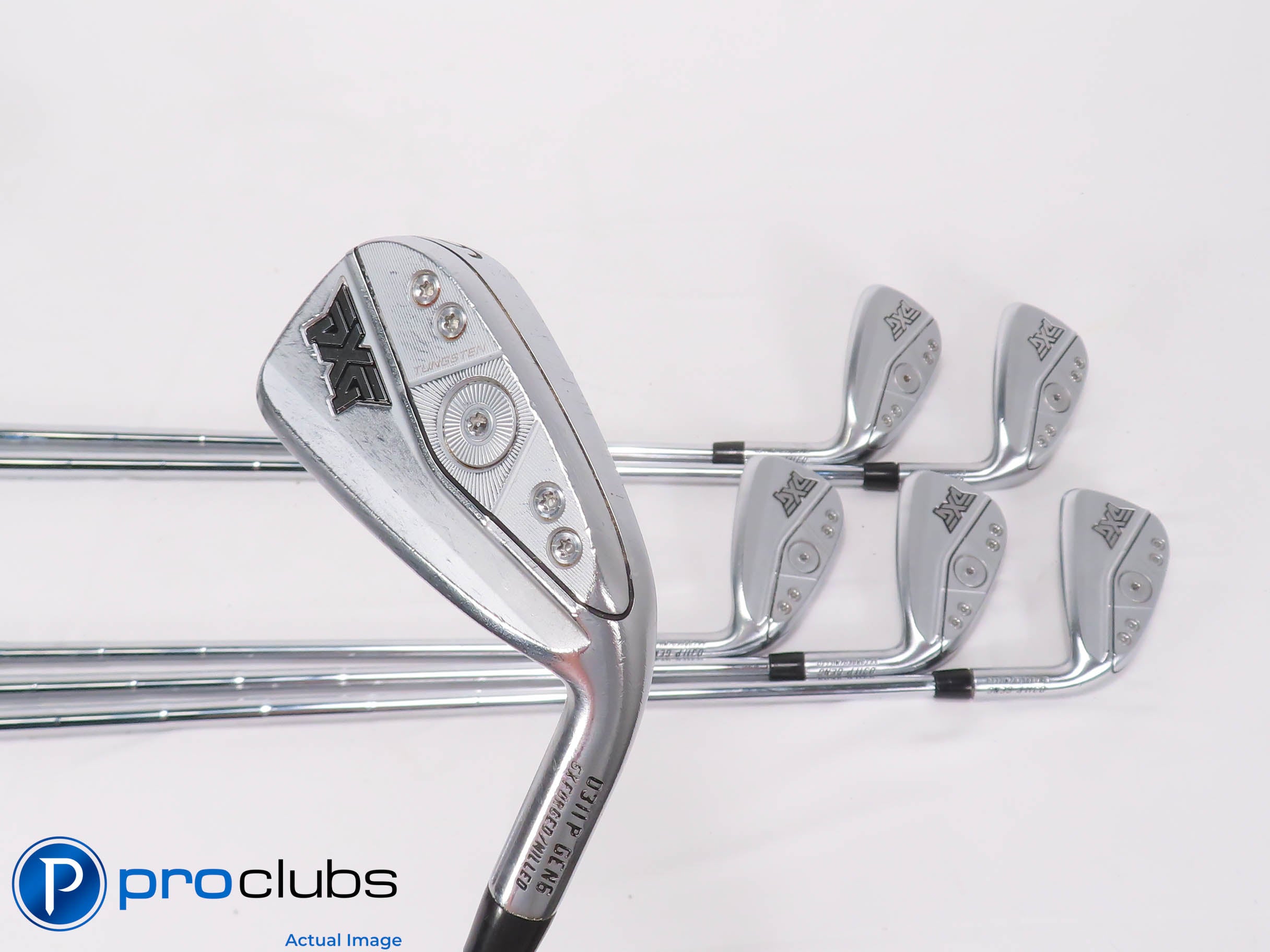 PXG 0311P Gen6 6-PW,GW IRON SET - Elevate Tour Stiff Flex Steel +1" 469811