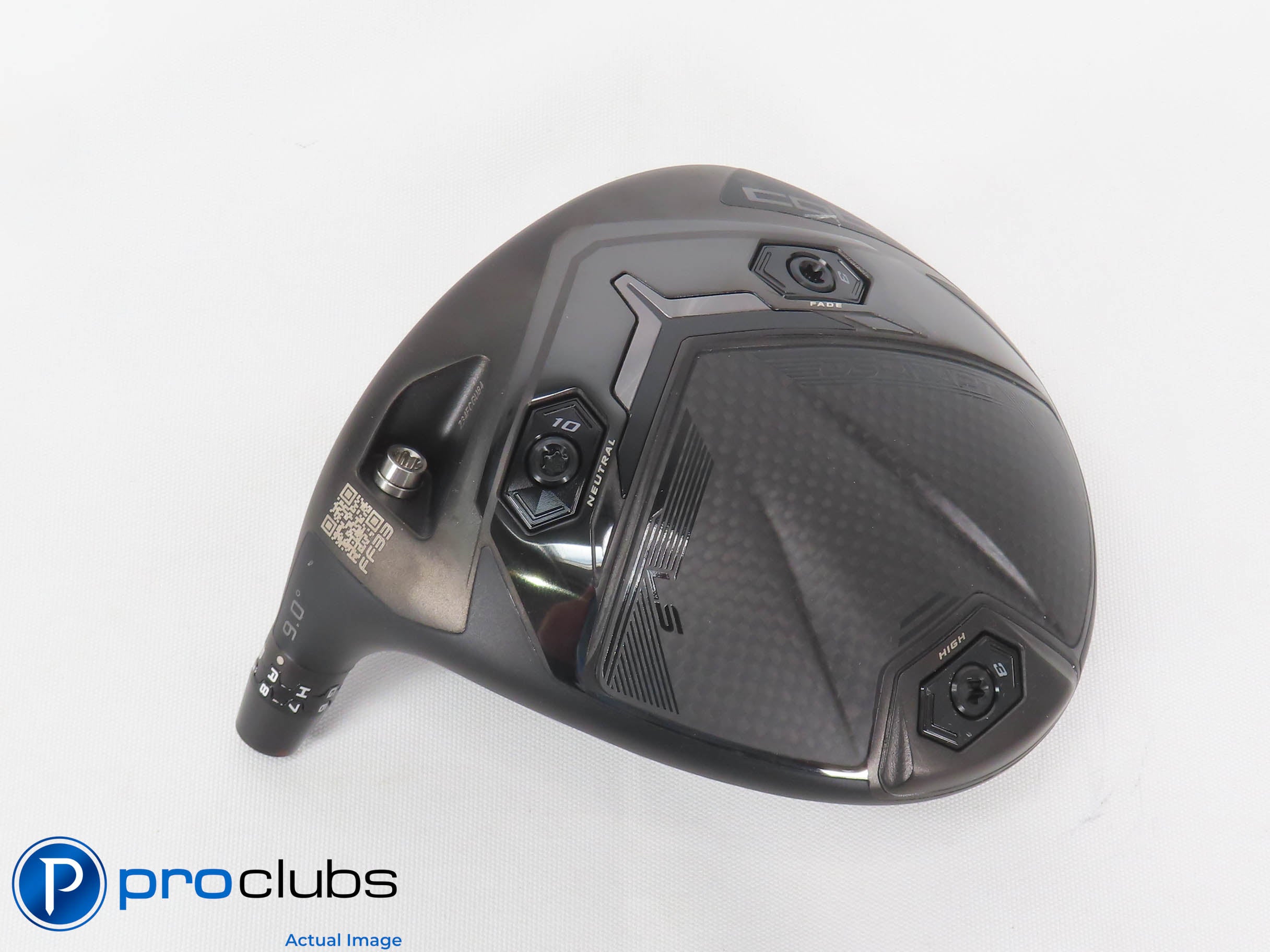 Nice Left Handed Cobra DS-ADAPT LS 9* Driver HEAD ONLY w/Adapter 469351