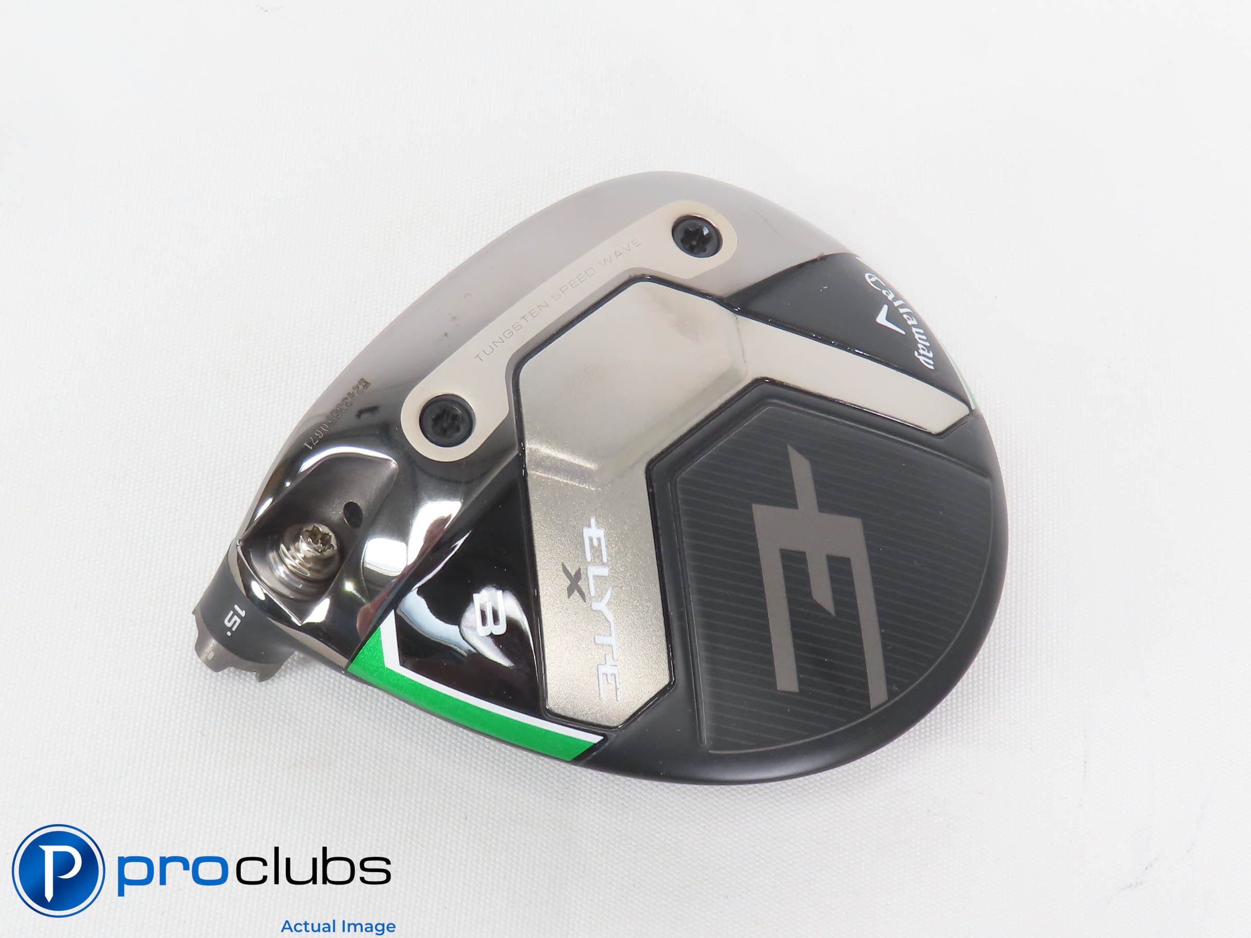 Nice Left Handed Callaway ELYTE X 15* 3 Wood HEAD ONLY 470058