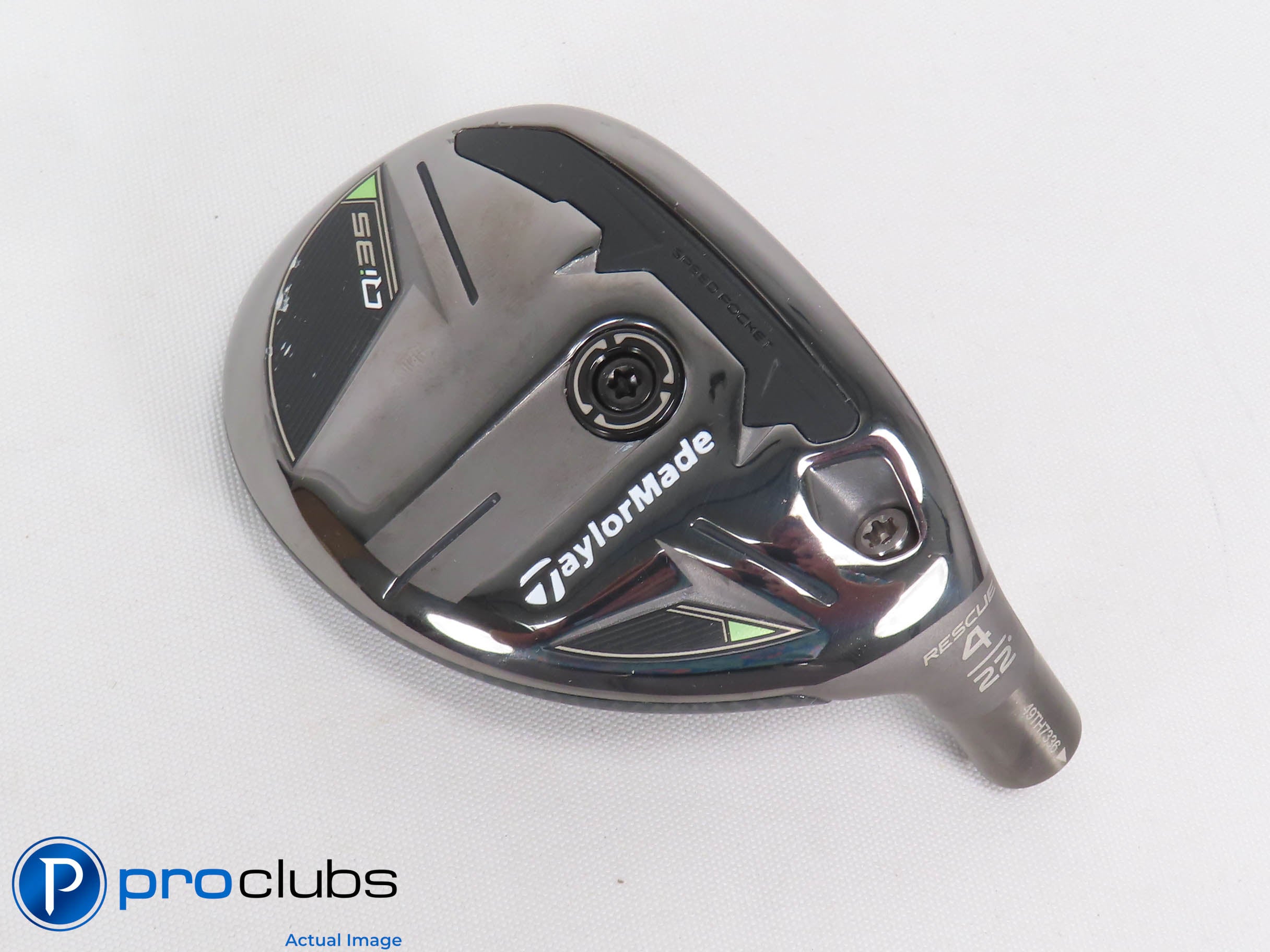 Nice TaylorMade Qi35 22* 4 Hybrid HEAD ONLY 470062