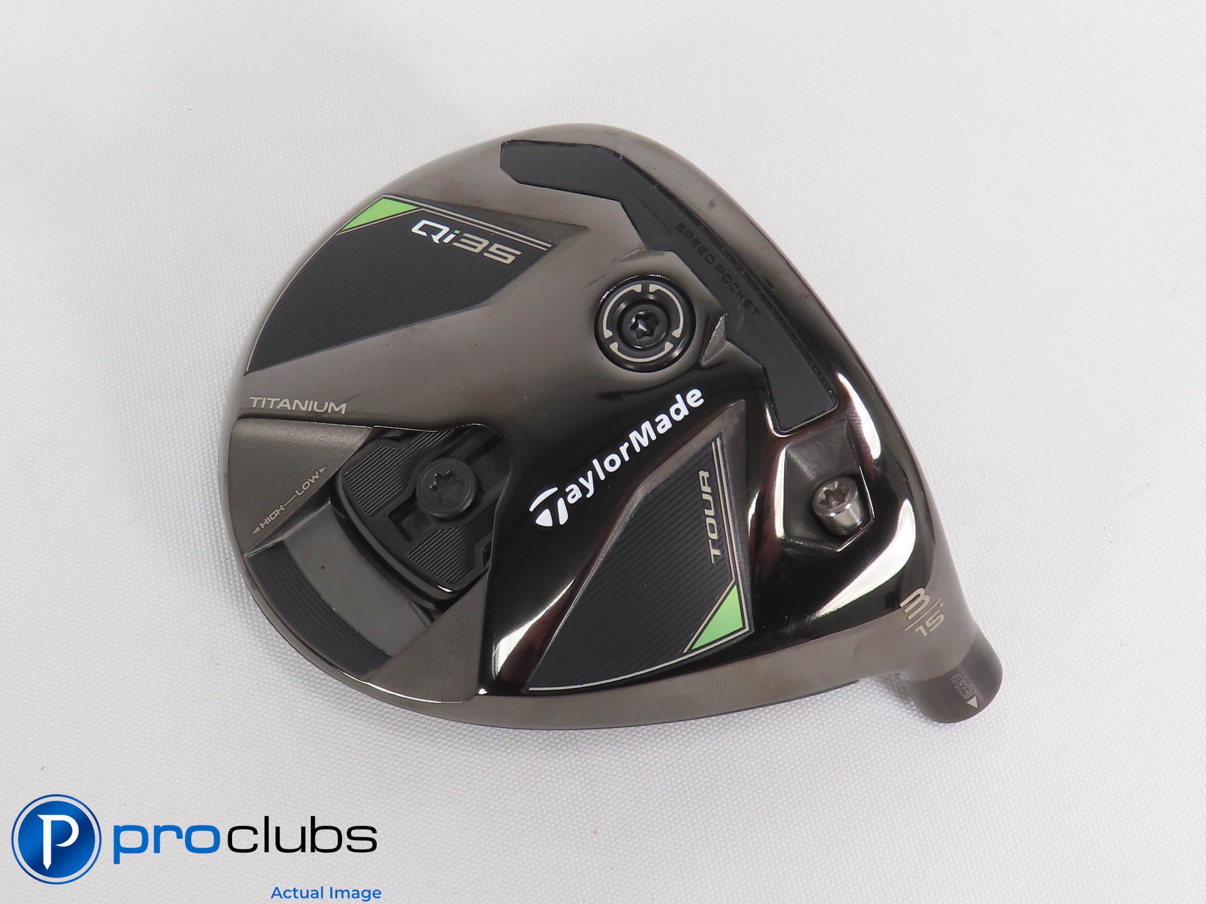Mint! TaylorMade Qi35 Tour 15* 3 Wood - Head Only - 470063