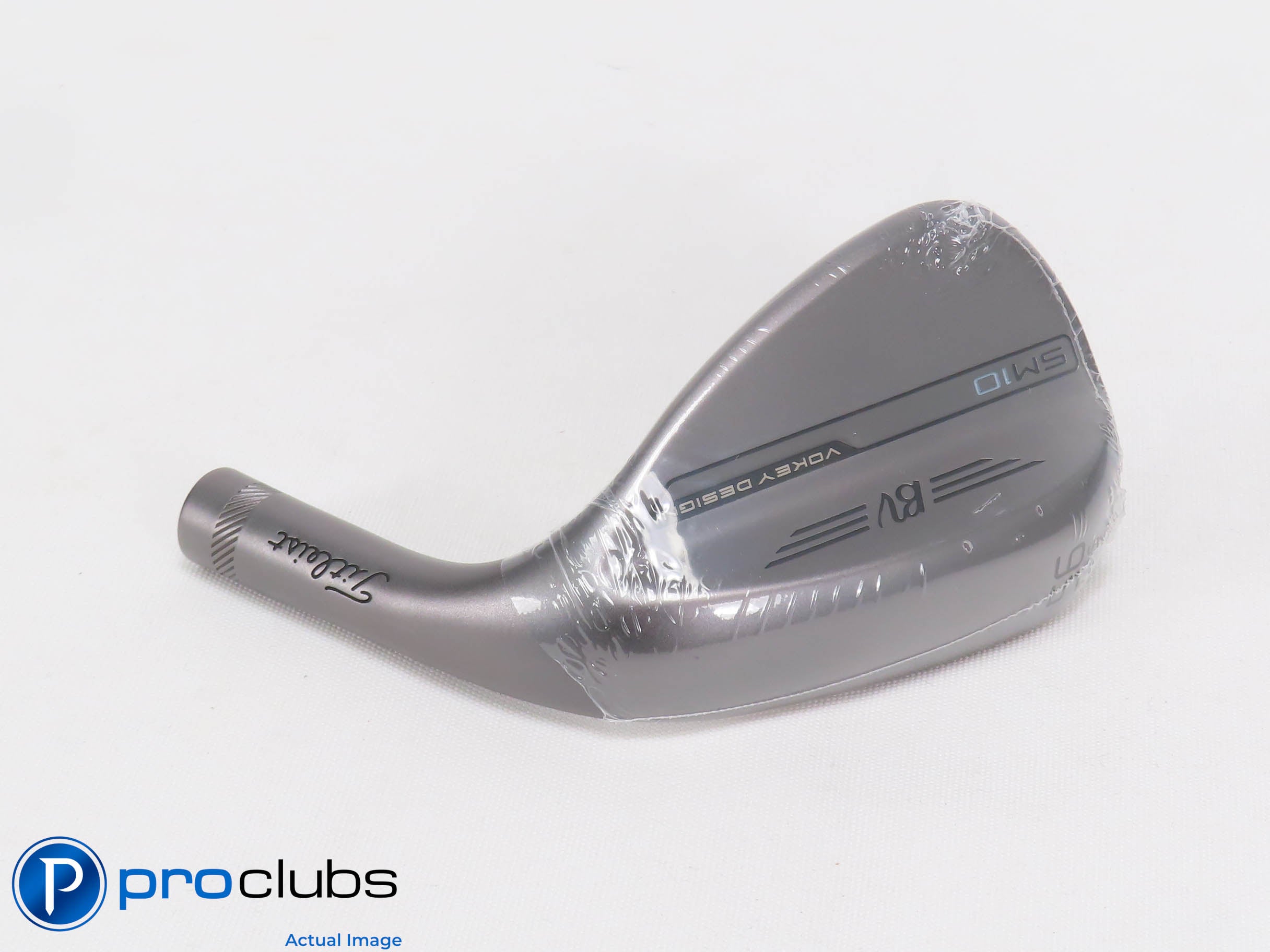 New! Titleist Vokey SM10 Brushed Nickel S-Grind 56*(10*) Wedge - Head - 470136
