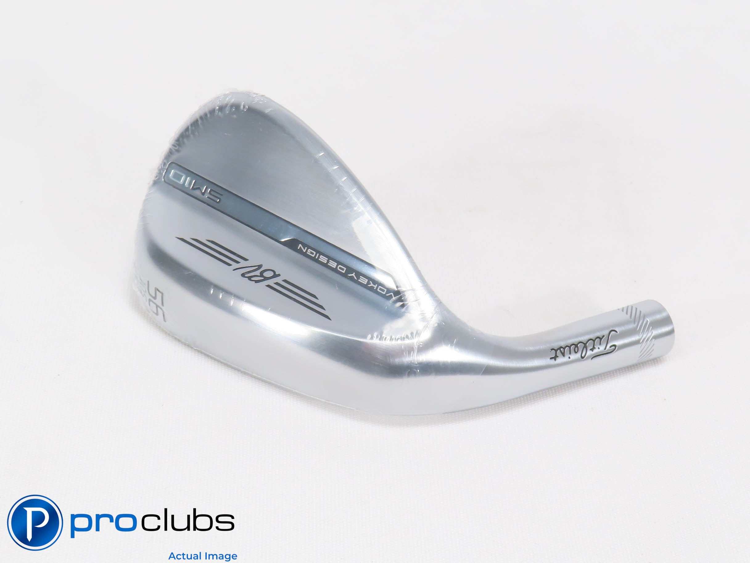 New! Left Handed Titleist Vokey SM10 Chrome S-Grind 56*(10*) Wedge - Head 470139