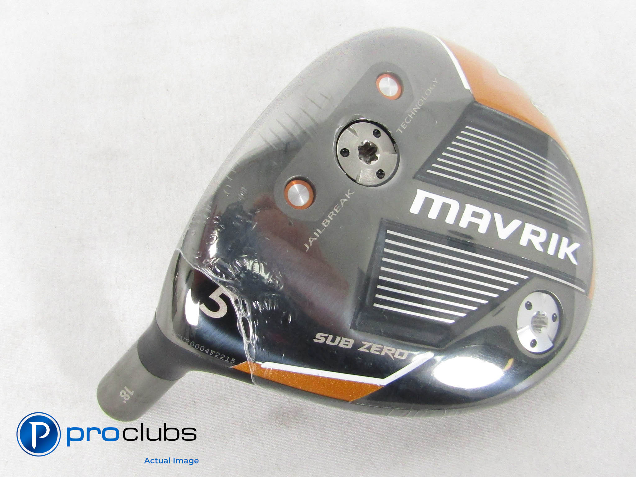 New! Tour Issue Callaway Mavrik Sub Zero -Left Hand 5 Wood Head Only- 470125