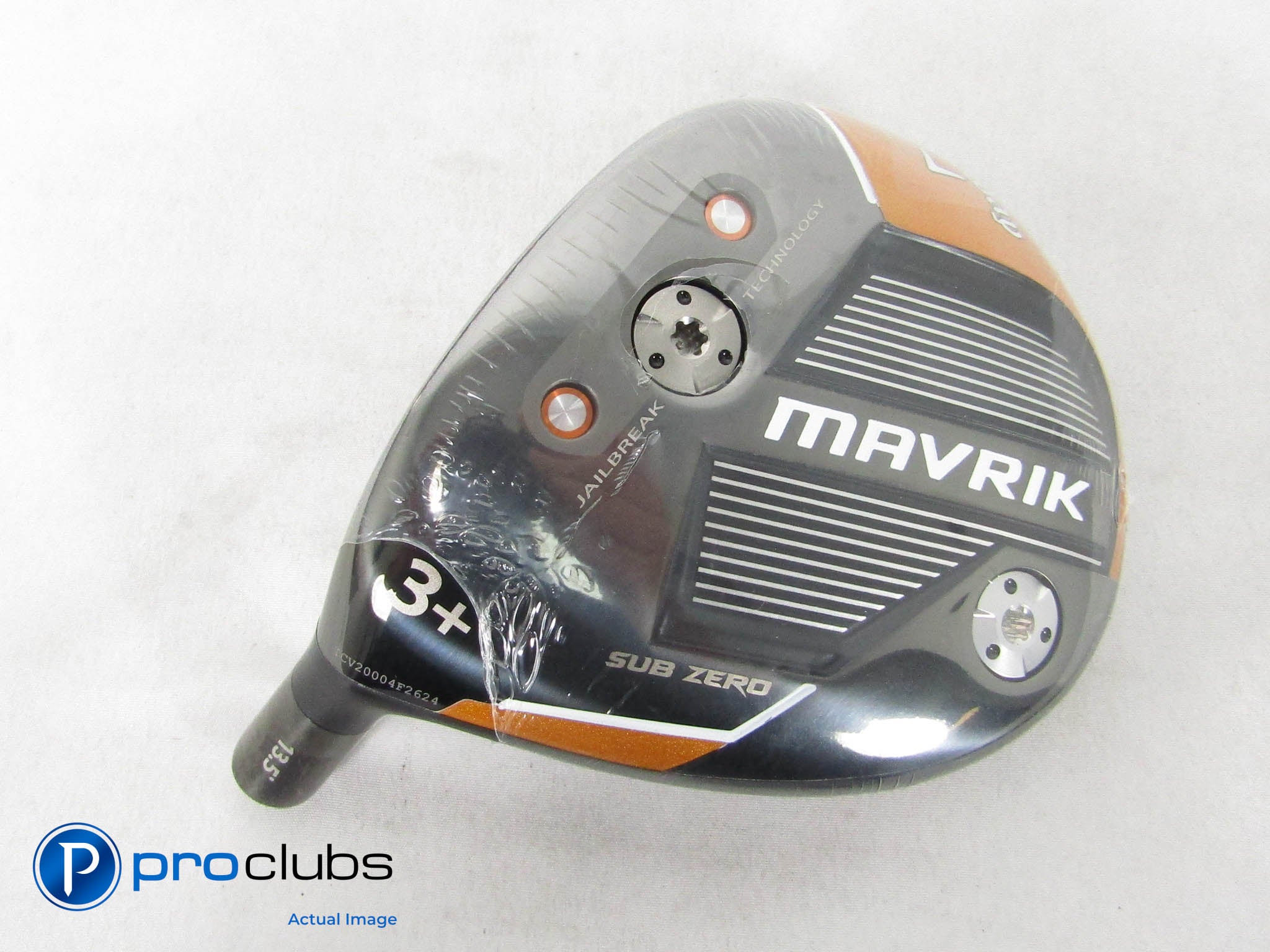 New! Tour Issue Callaway Mavrik Sub Zero -Left Hand 3+ Wood Head Only- 470130