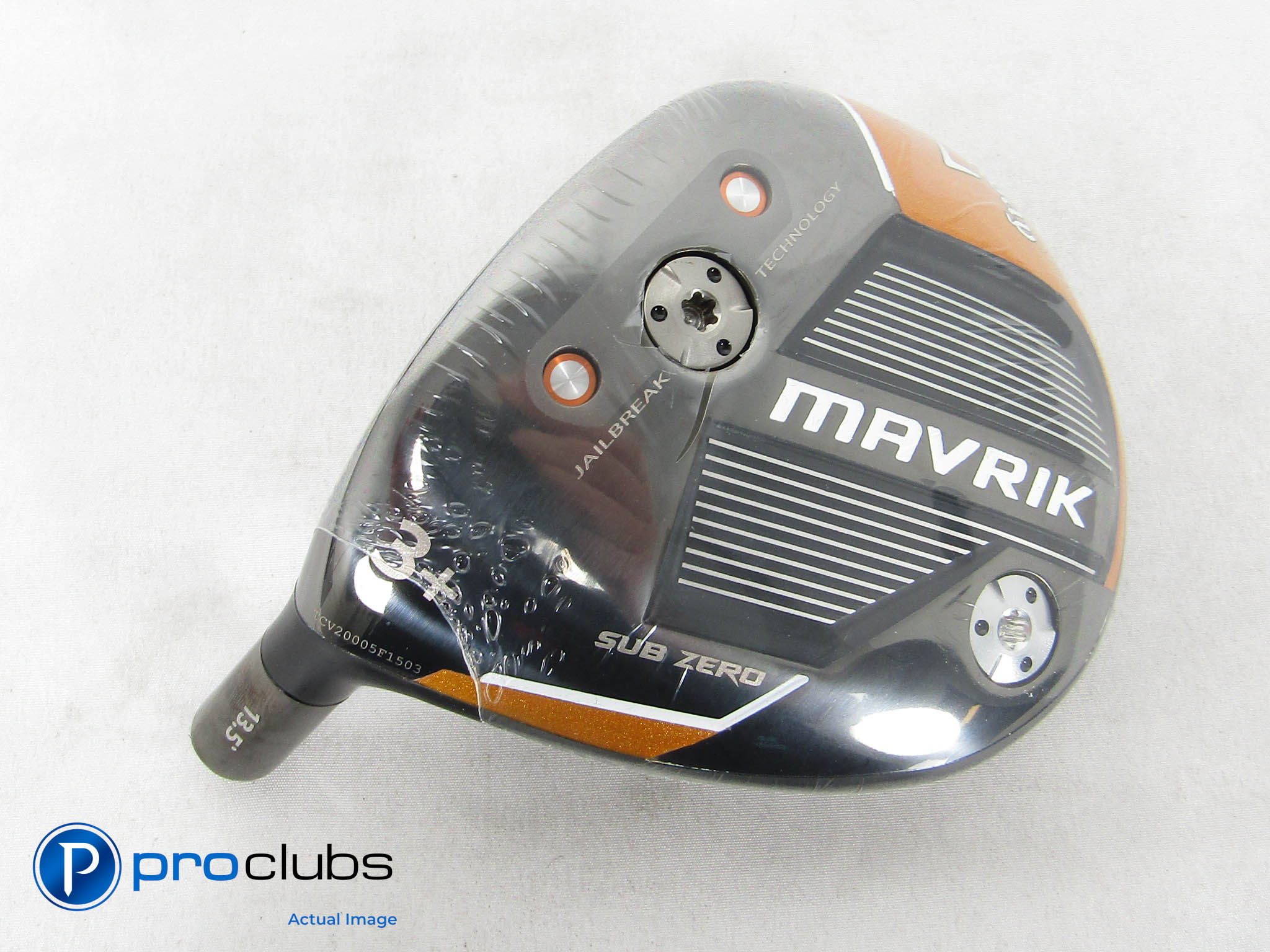 New! Tour Issue Callaway Mavrik Sub Zero -Left Hand 3+ Wood Head Only- 470129