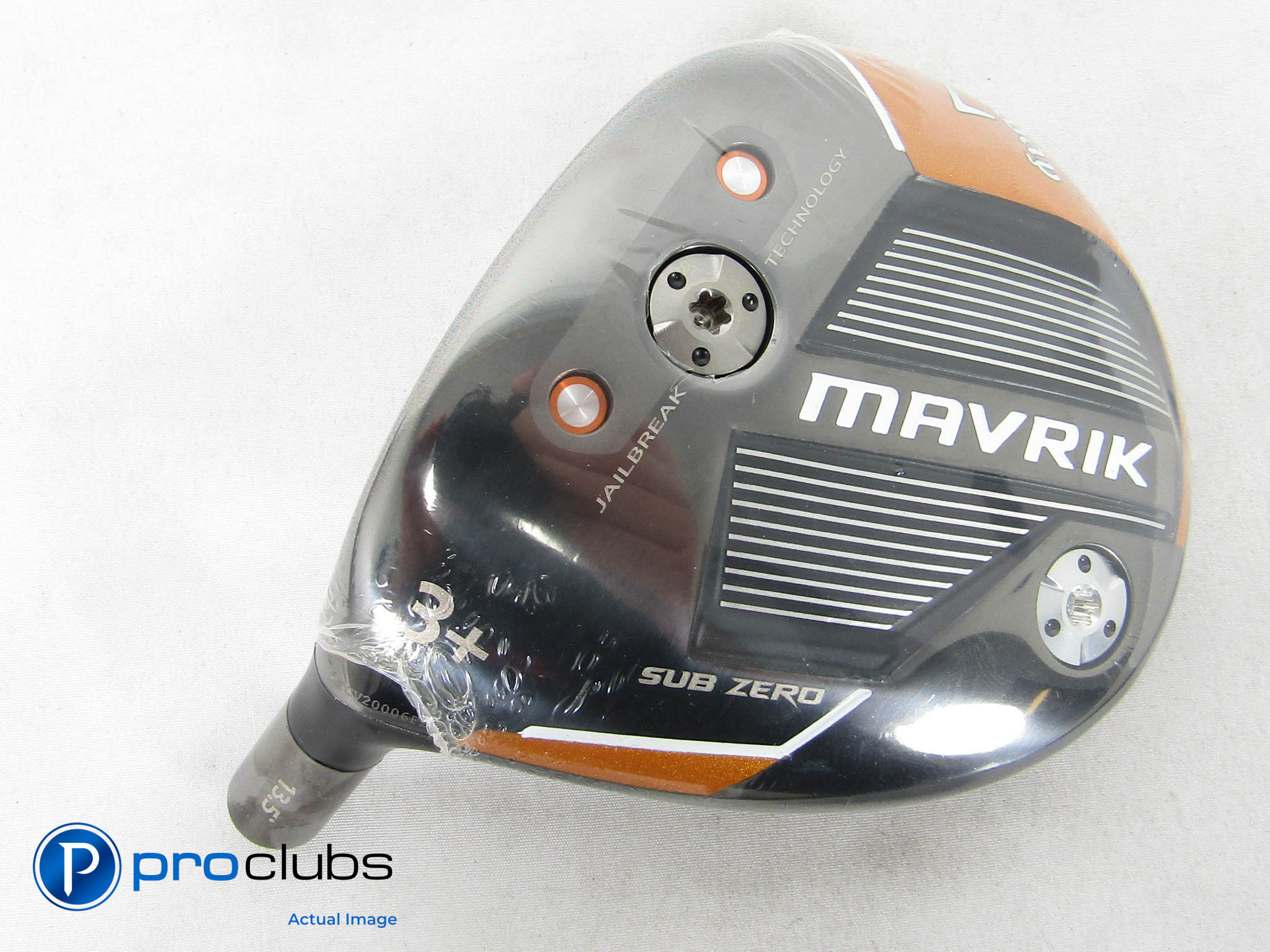 New! Tour Issue Callaway Mavrik Sub Zero -Left Hand 3+ Wood Head Only- 470133