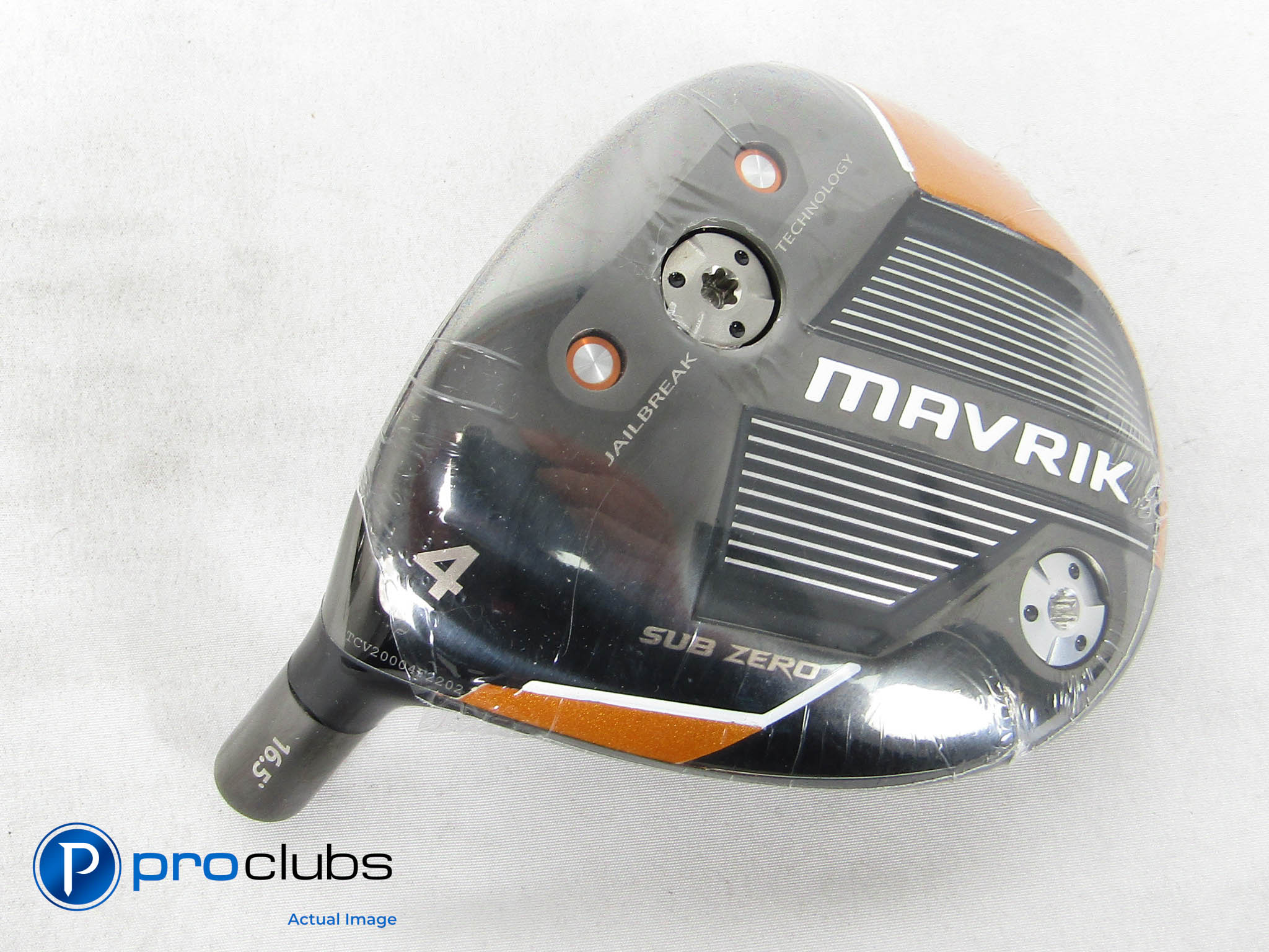 New! Tour Issue Callaway Mavrik Sub Zero -Left Hand 4 Wood Head Only- 470104
