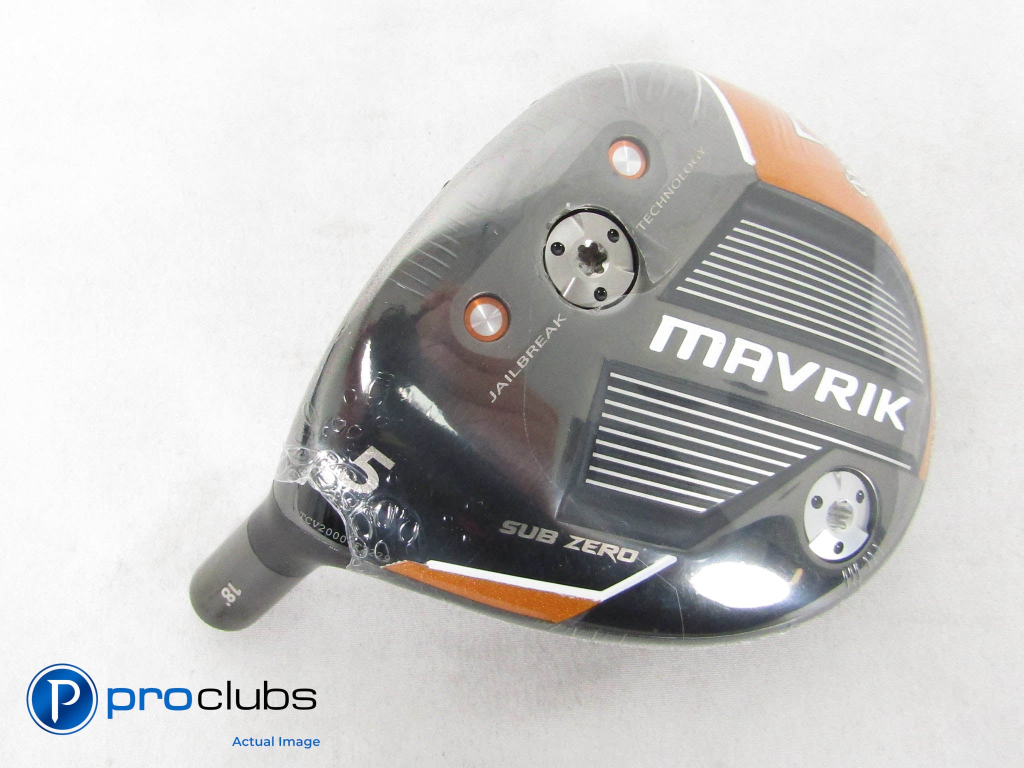 New! Tour Issue Callaway Mavrik Sub Zero -Left Hand 5 Wood Head Only- 470119