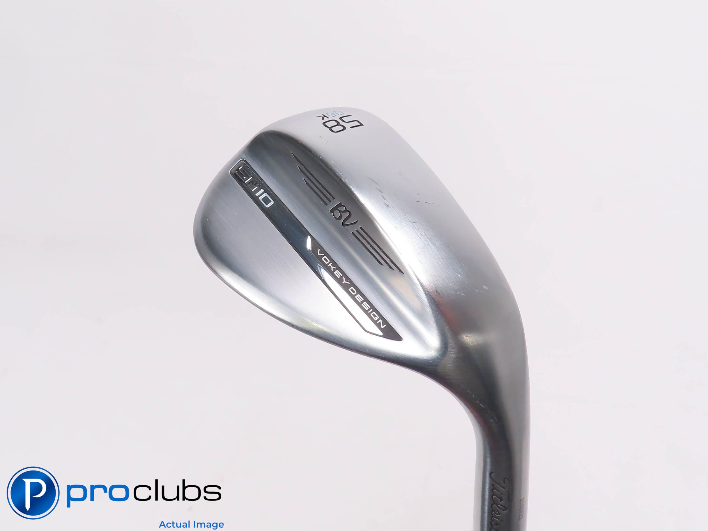 Nice Titleist Vokey SM10 58*(6*) WEDGE K-Grind AXIOM 105 Stiff Flex Graph 469899