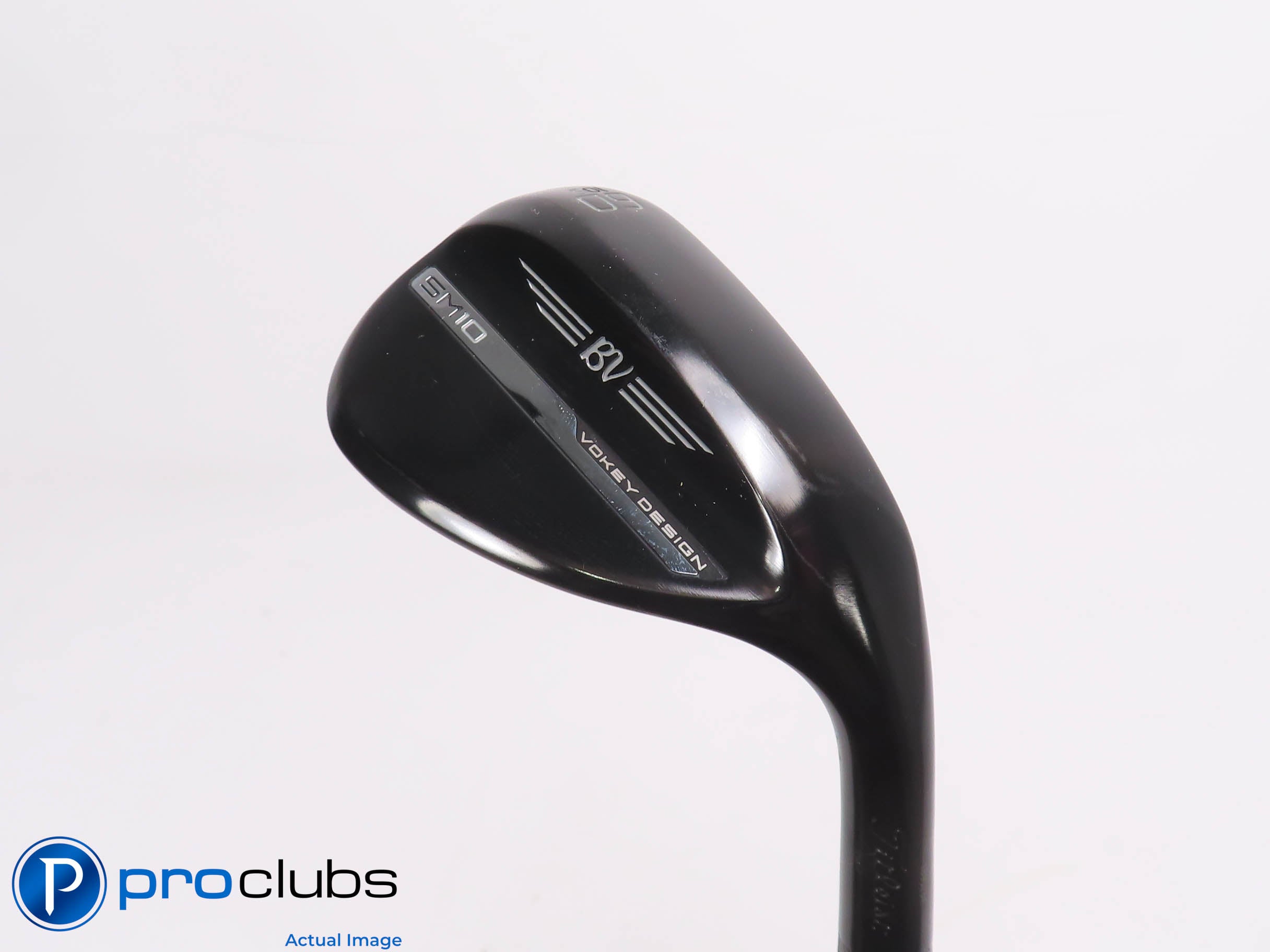 Nice Titleist Vokey SM10 Black Vapor 60*(10*) WEDGE S-Grind - Wedge Flex 469790