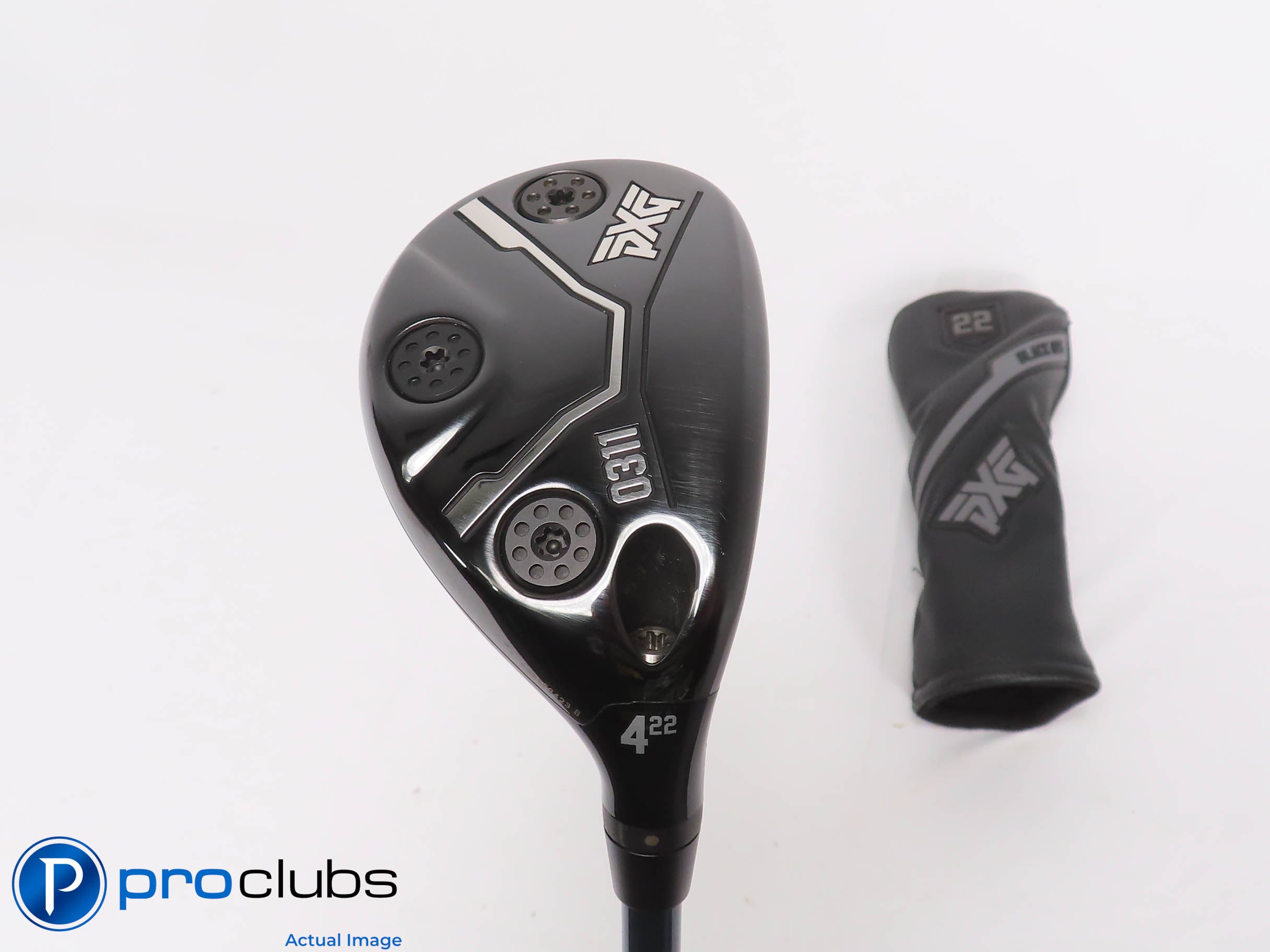 Nice! PXG 0311 BLACK OPS 22* 4 Hybrid w/HC - Project X Denali 80g Stiff #470181