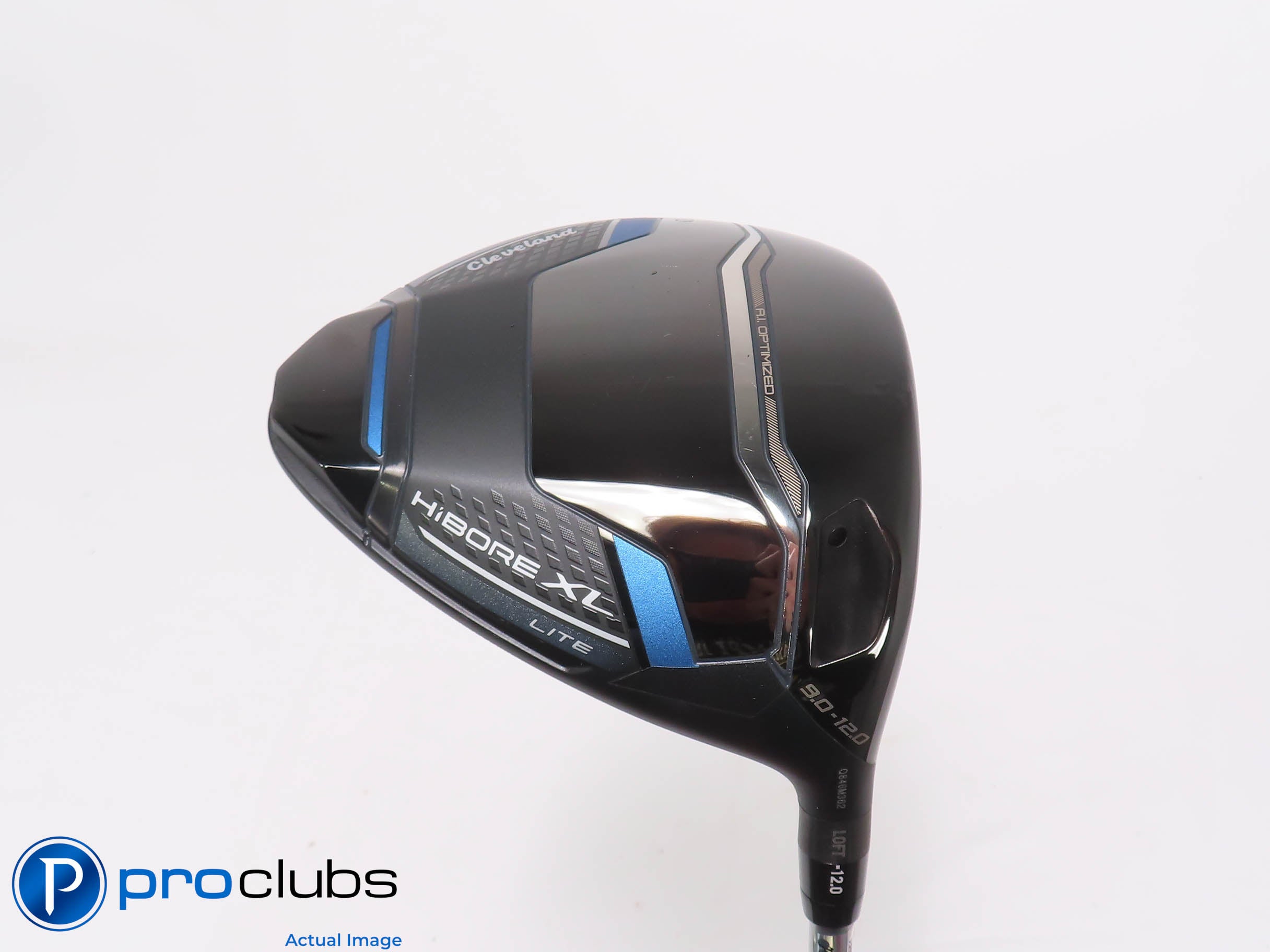 New! 2025 Cleveland Hi-Bore XL Lite 12* Driver- Aldila Ascent Blue Senior 469932