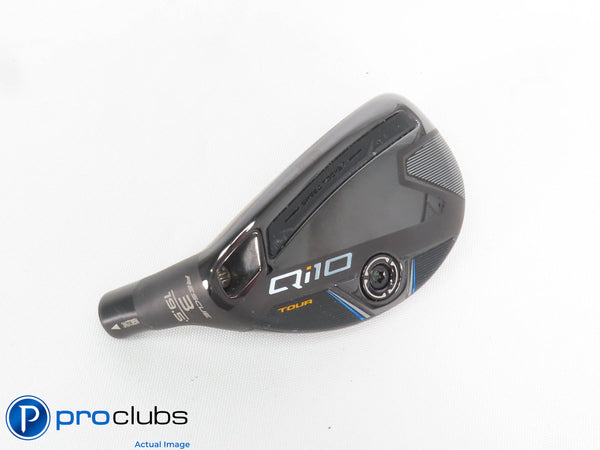 Left Handed TaylorMade Qi10 Tour Rescue 19.5* 3 Hybrid - Head Only - L