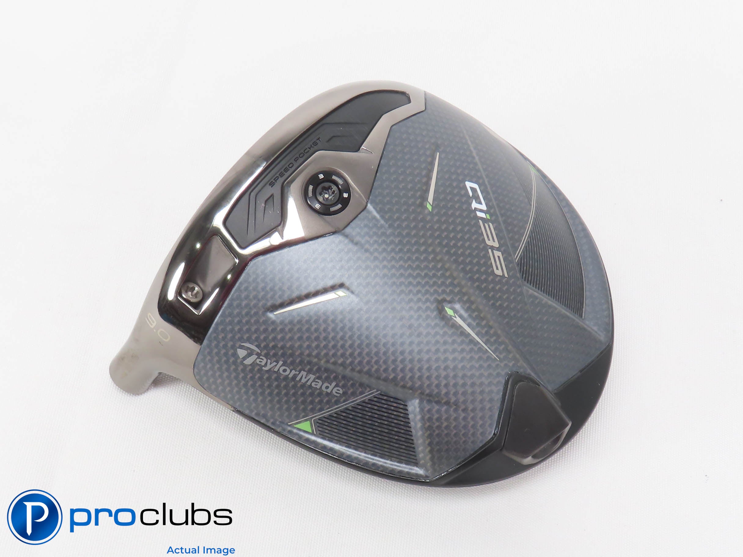 Mint! Left Handed TaylorMade Qi35 9* Driver - Head Only - L/H - 470489