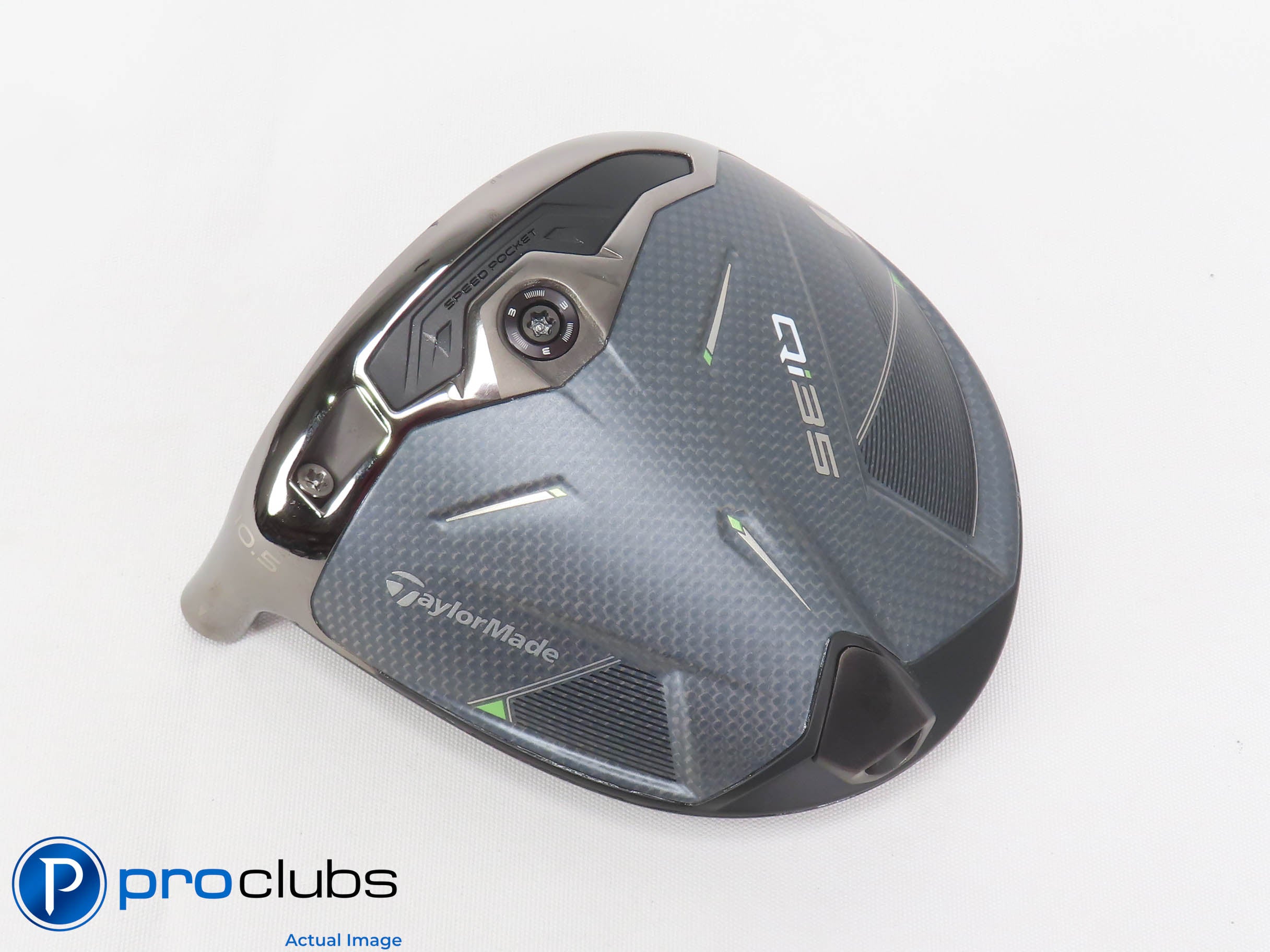 Mint! Left Handed TaylorMade Qi35 10.5* Driver - Head Only - L/H - 470488