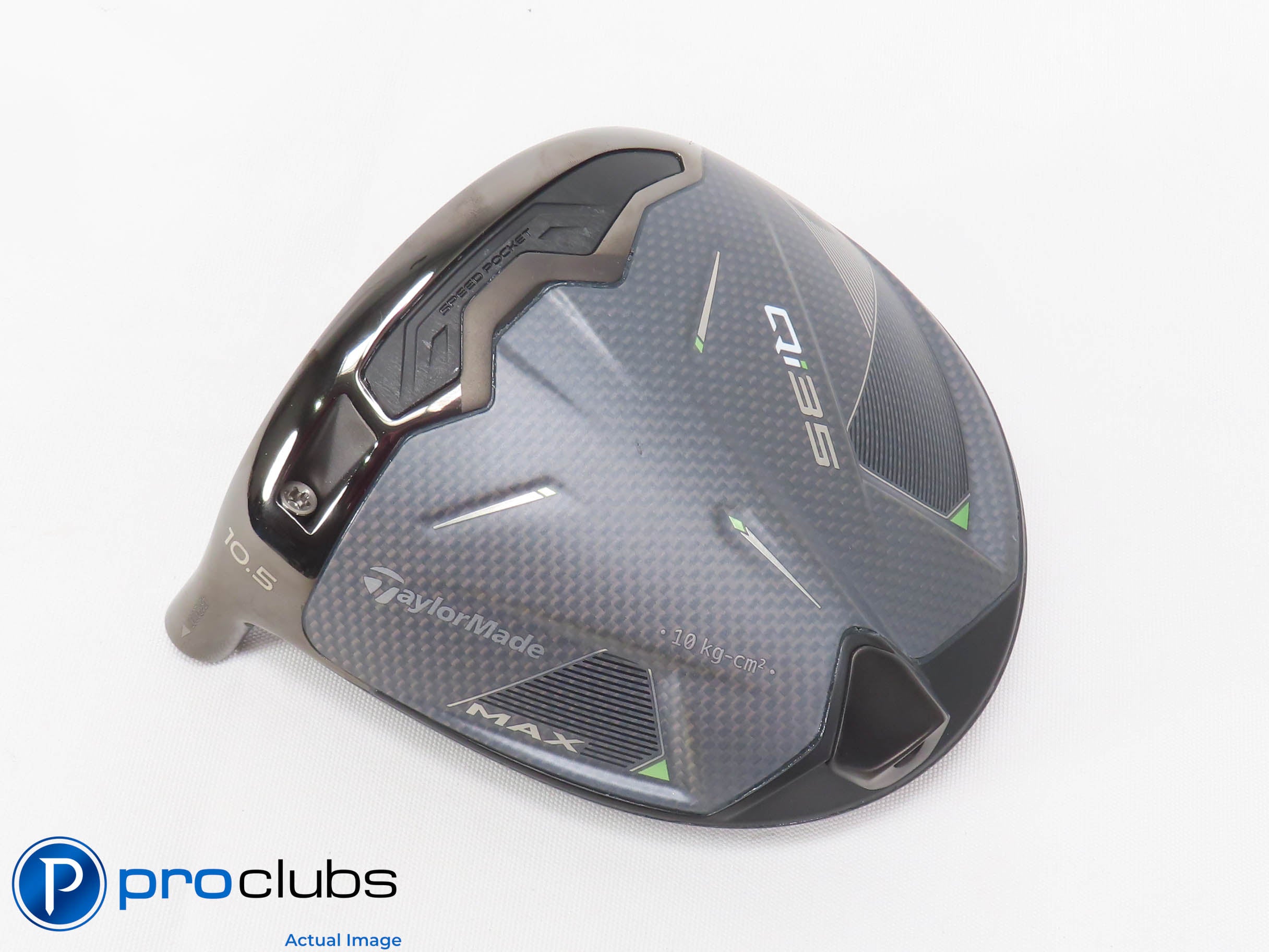 Mint! Left Handed TaylorMade Qi35 MAX 10.5* Driver - Head Only - L/H - 470449