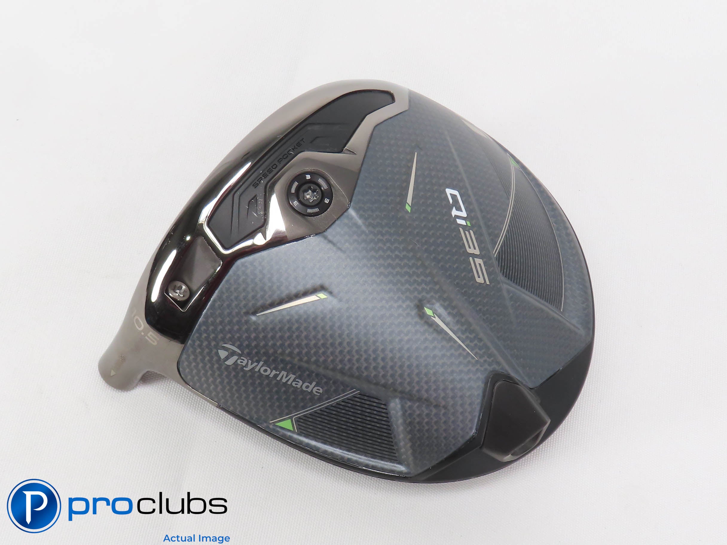 Mint! Left Handed TaylorMade Qi35 10.5* Driver - Head Only - L/H - 470452