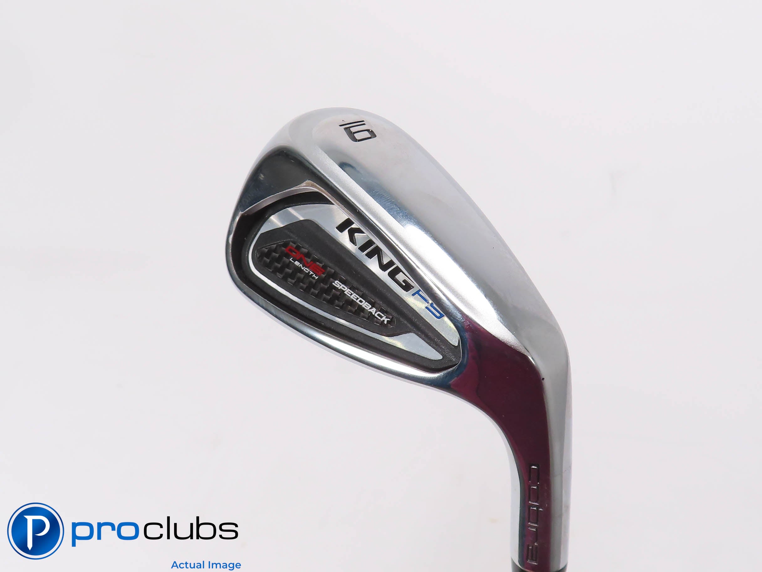 Nice Cobra KING F9 ONE Length 39* 9 IRON - Stiff Flex Steel 470594