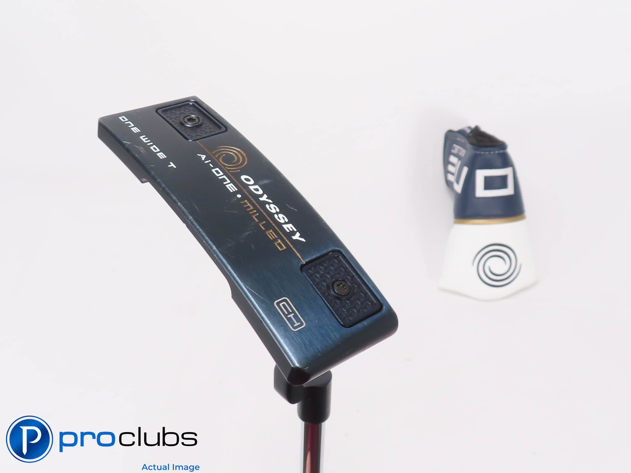 Odyssey Ai-ONE Milled ONE WIDE T CH 35" PUTTER w/Cover - Stroke Lab SL 90 470528