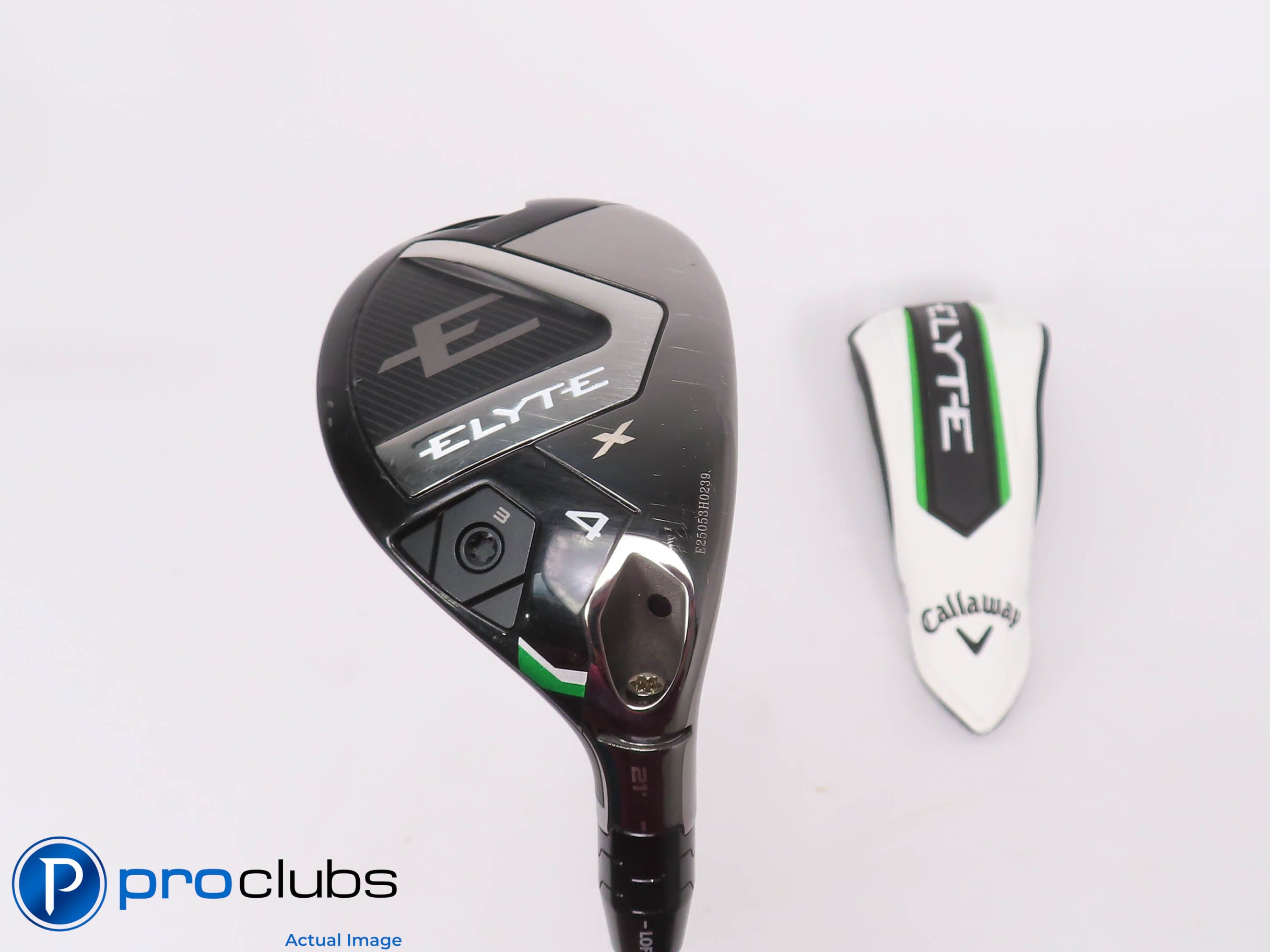 Nice Callaway ELYTE X 21* 4 HYBRID w/Cover - Denali 60g 5.5 Regular Flex 470524