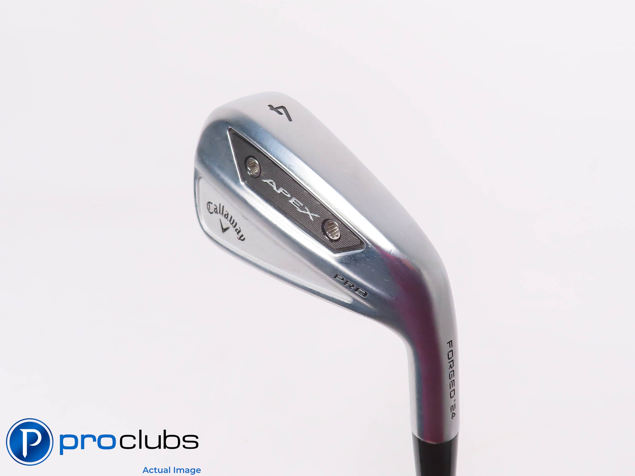 Nice Callaway '24 APEX PRO 22* 4 IRON - DG TI 120 S400 Stiff Flex Steel 470536