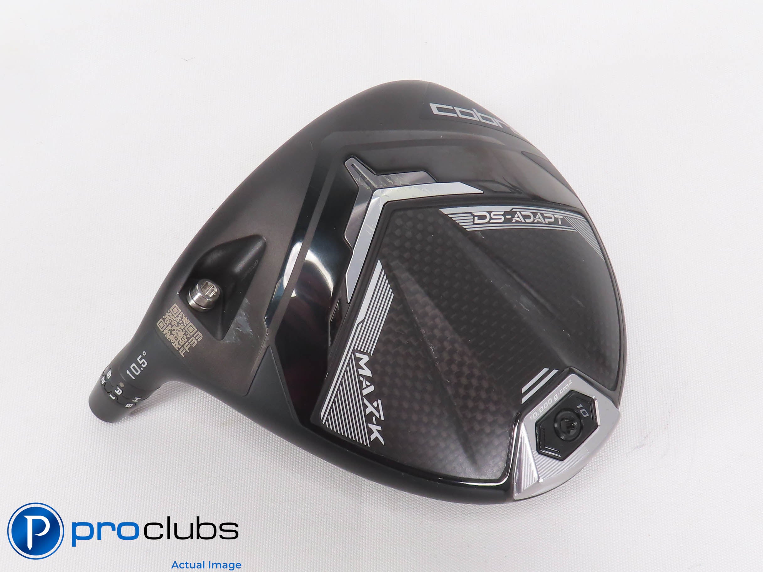 Left Handed Cobra DS-Adapt Max-K 10.5* Driver - Head Only - w/ Adapter - 470380