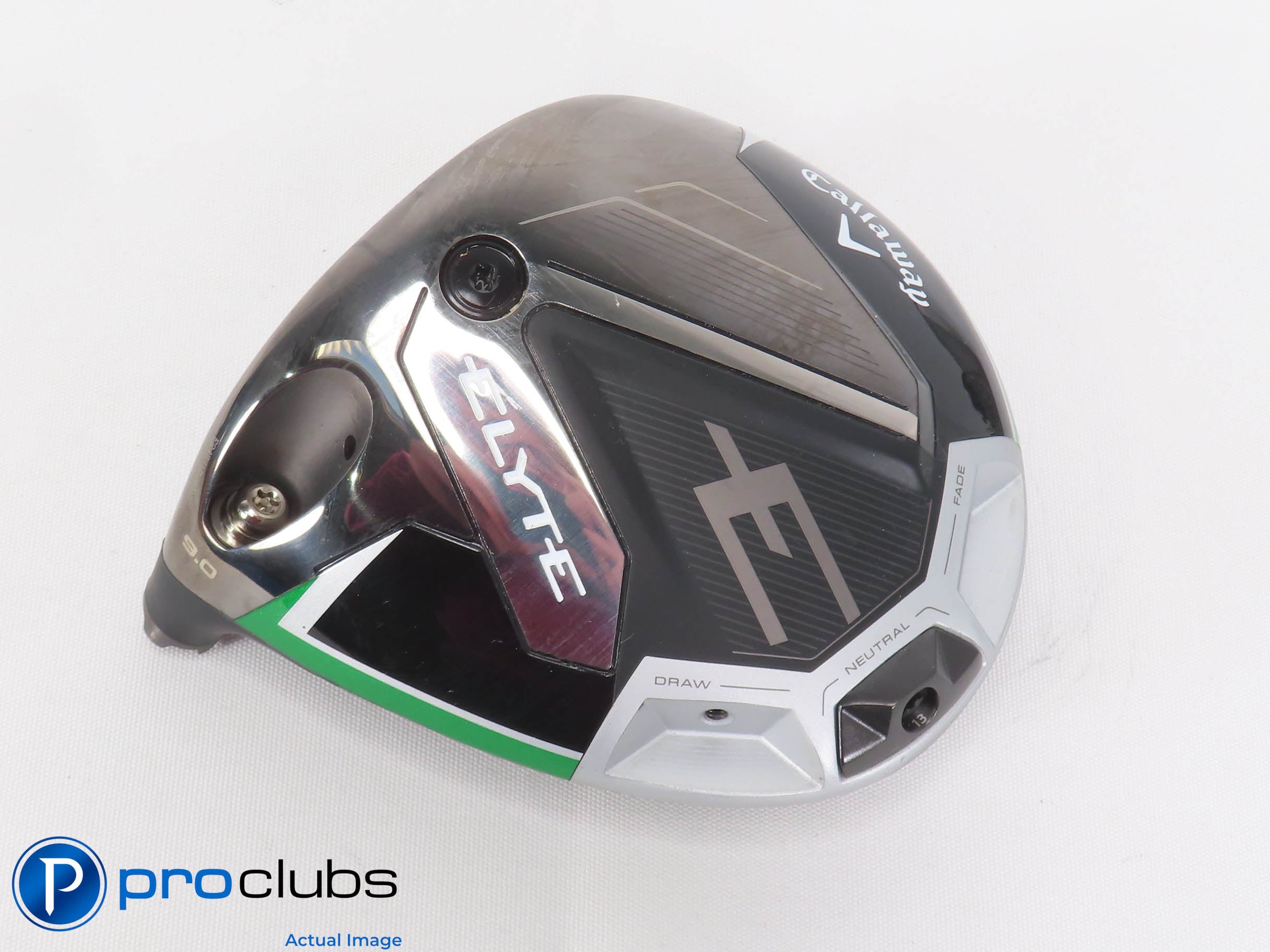 Excellent! Left Handed Callaway ELYTE 9* Driver - Head Only - L/H - 470414