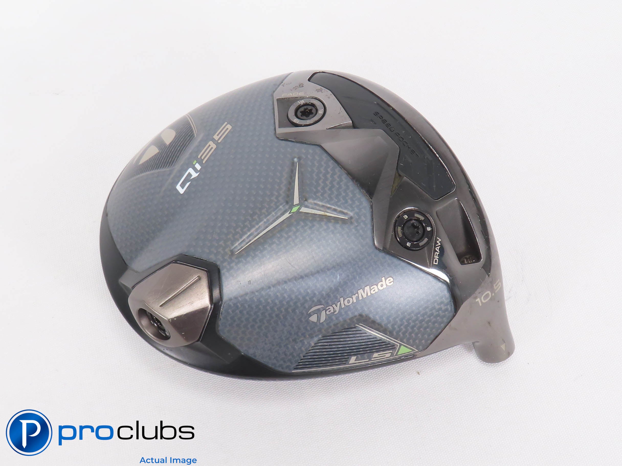 Excellent! TaylorMade Qi35 LS 10.5* Driver - Head Only - R/H - 469218