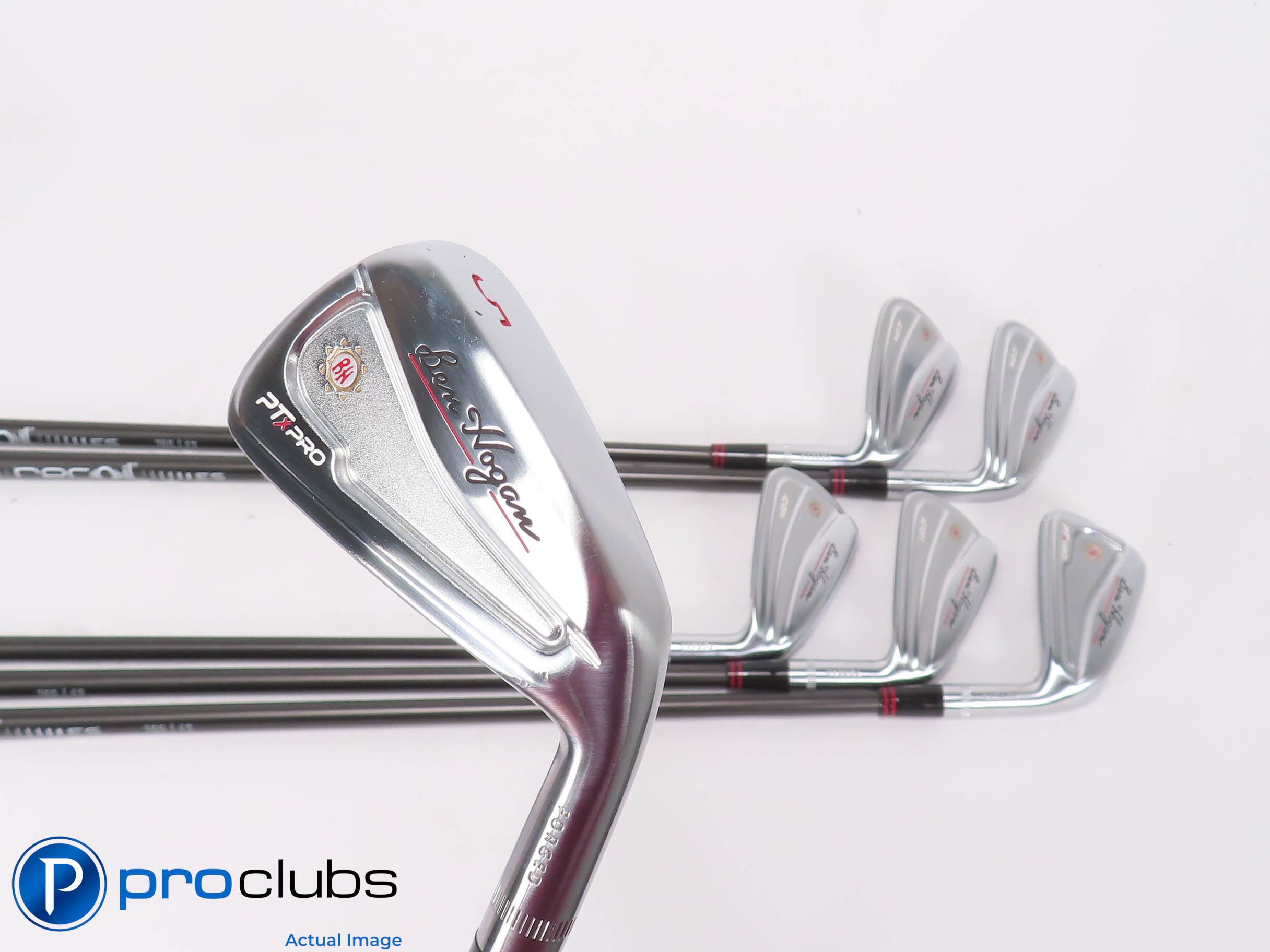 Ben Hogan PTx Pro 5-PW IRON SET - Recoil ES 760 F3 Regular Flex Graphite 470235