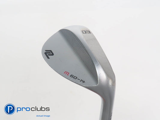 NEW LEVEL Forged 60*(14*) WEDGE M-Grind - KBS Hi-Rev 125 Stiff Flex Steel 381916