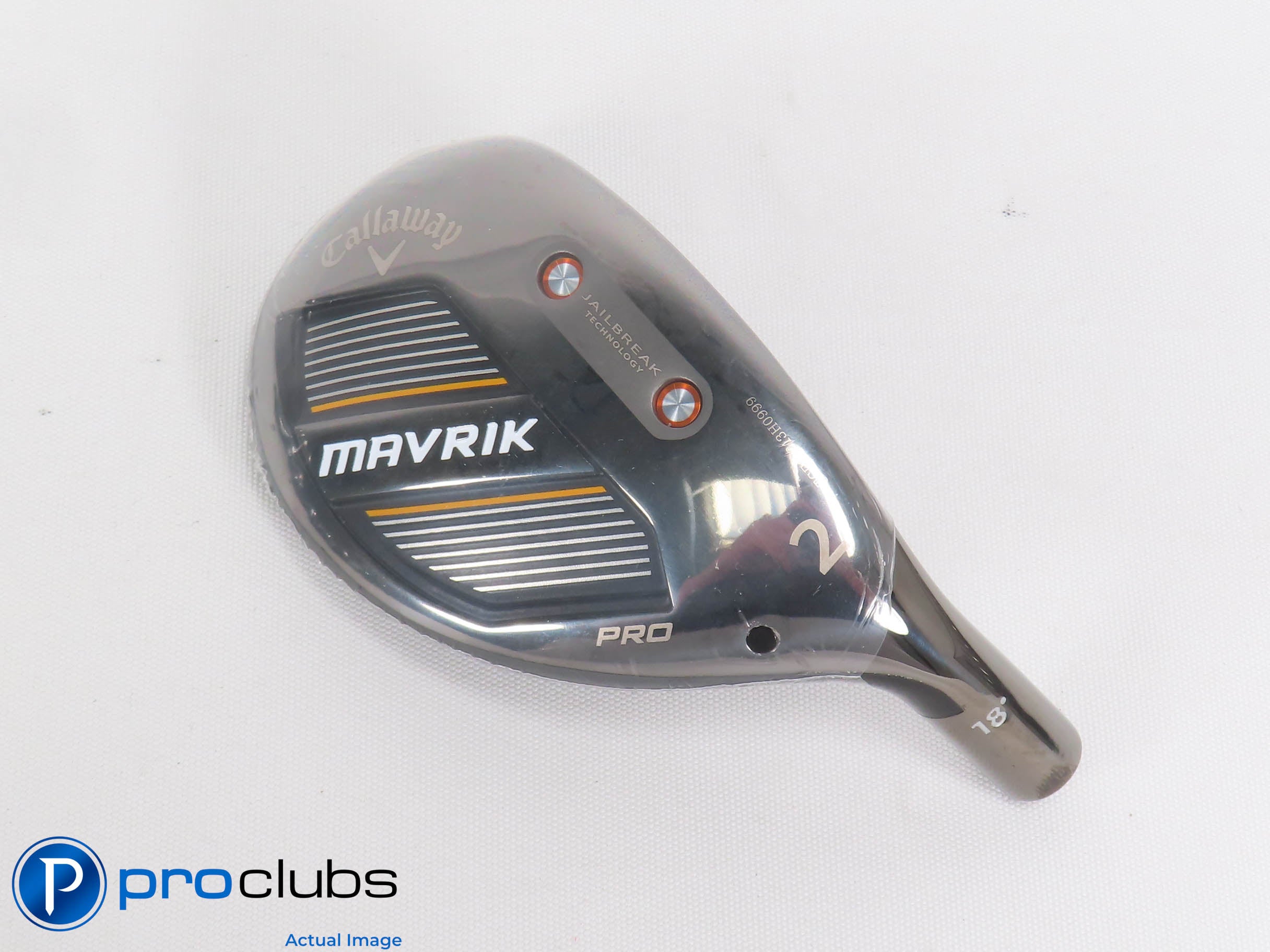 New! Tour Issue Callaway Mavrik Pro 18* 2 Hybrid - Head Only - R/H - 470692