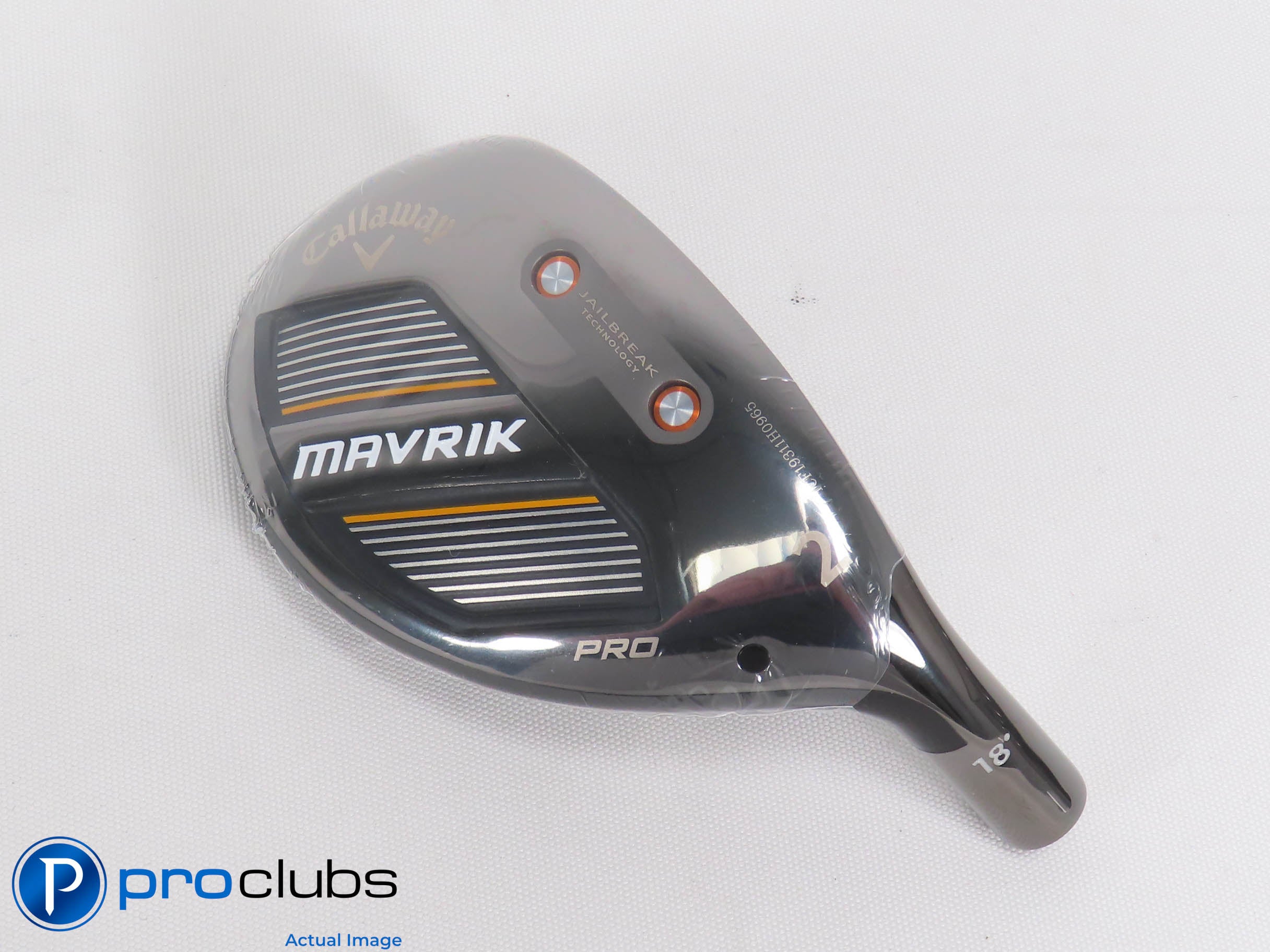 New! Tour Issue Callaway Mavrik Pro 18* 2 Hybrid - Head Only - R/H - 470684