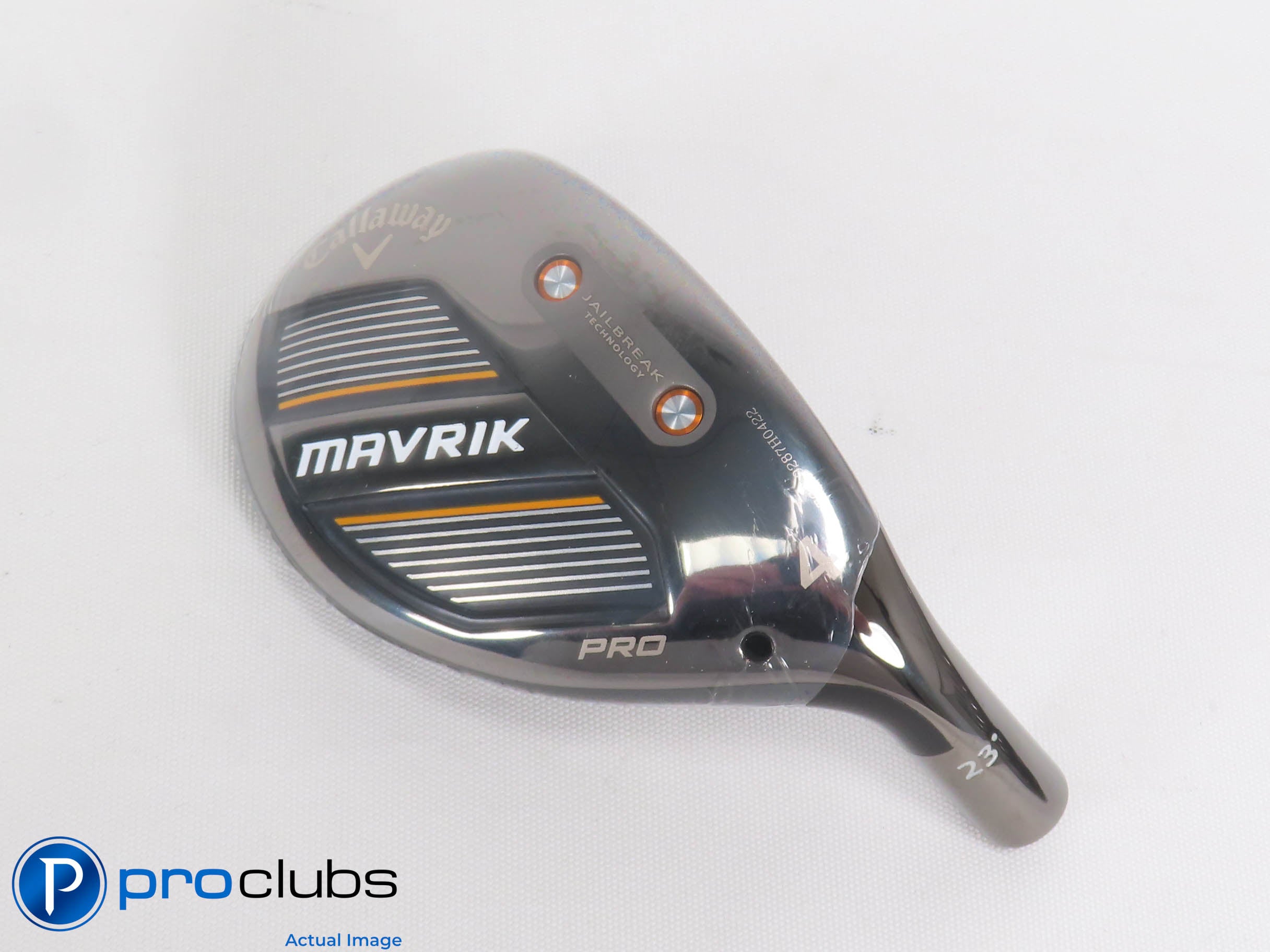 New! Tour Issue Callaway Mavrik Pro 23* 4 Hybrid - Head Only - R/H - 470688