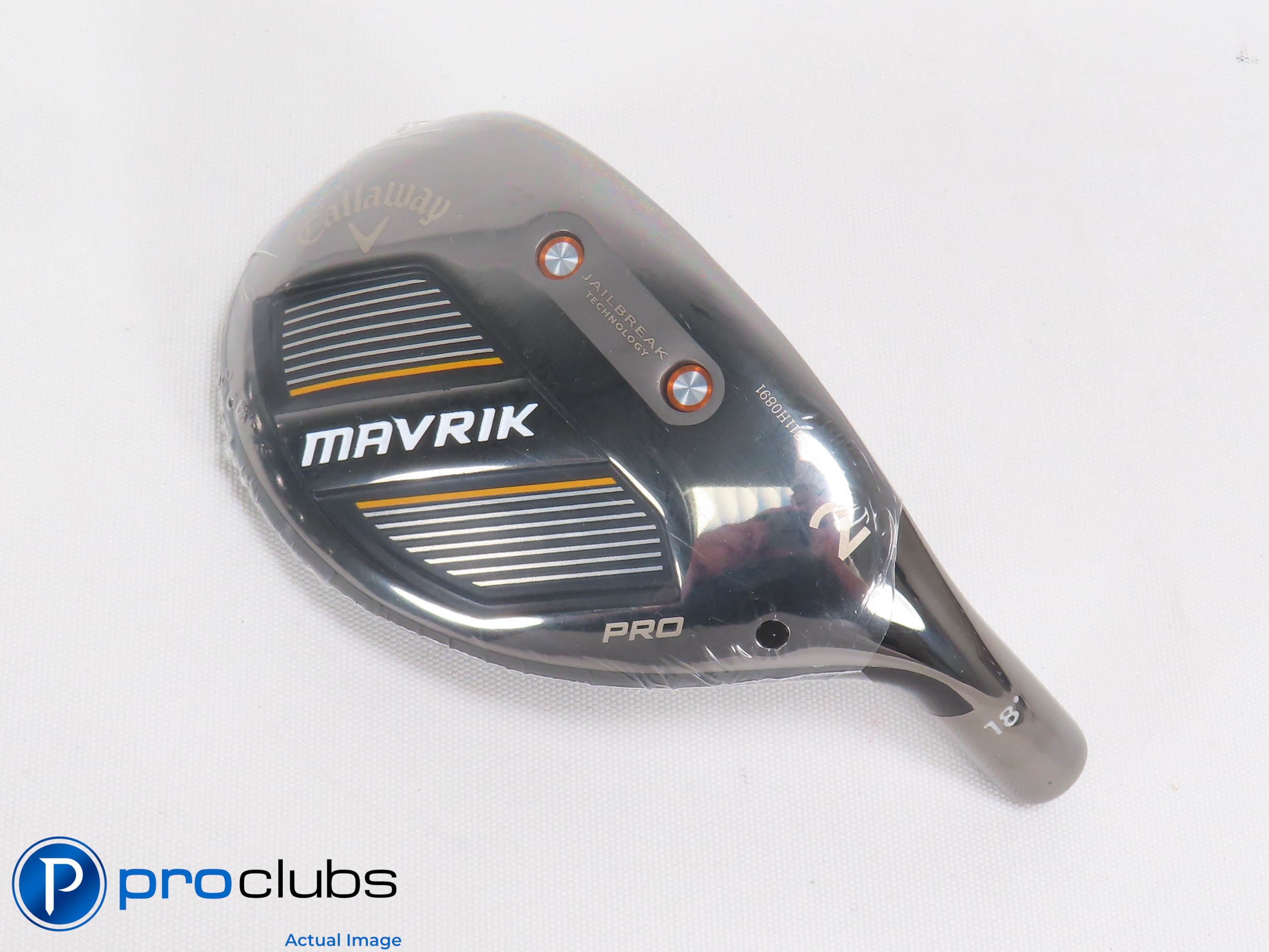 New! Tour Issue Callaway Mavrik Pro 18* 2 Hybrid - Head Only - R/H - 470651